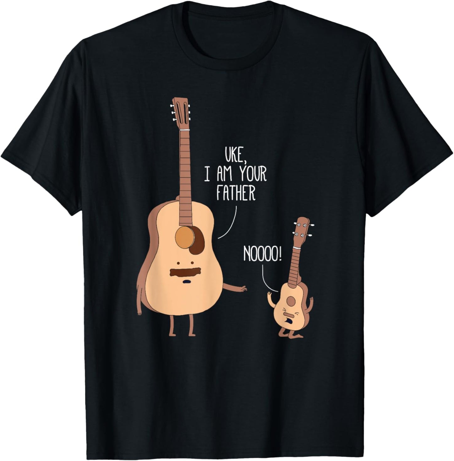 Uke I Am Your Father Funny Music Tee
