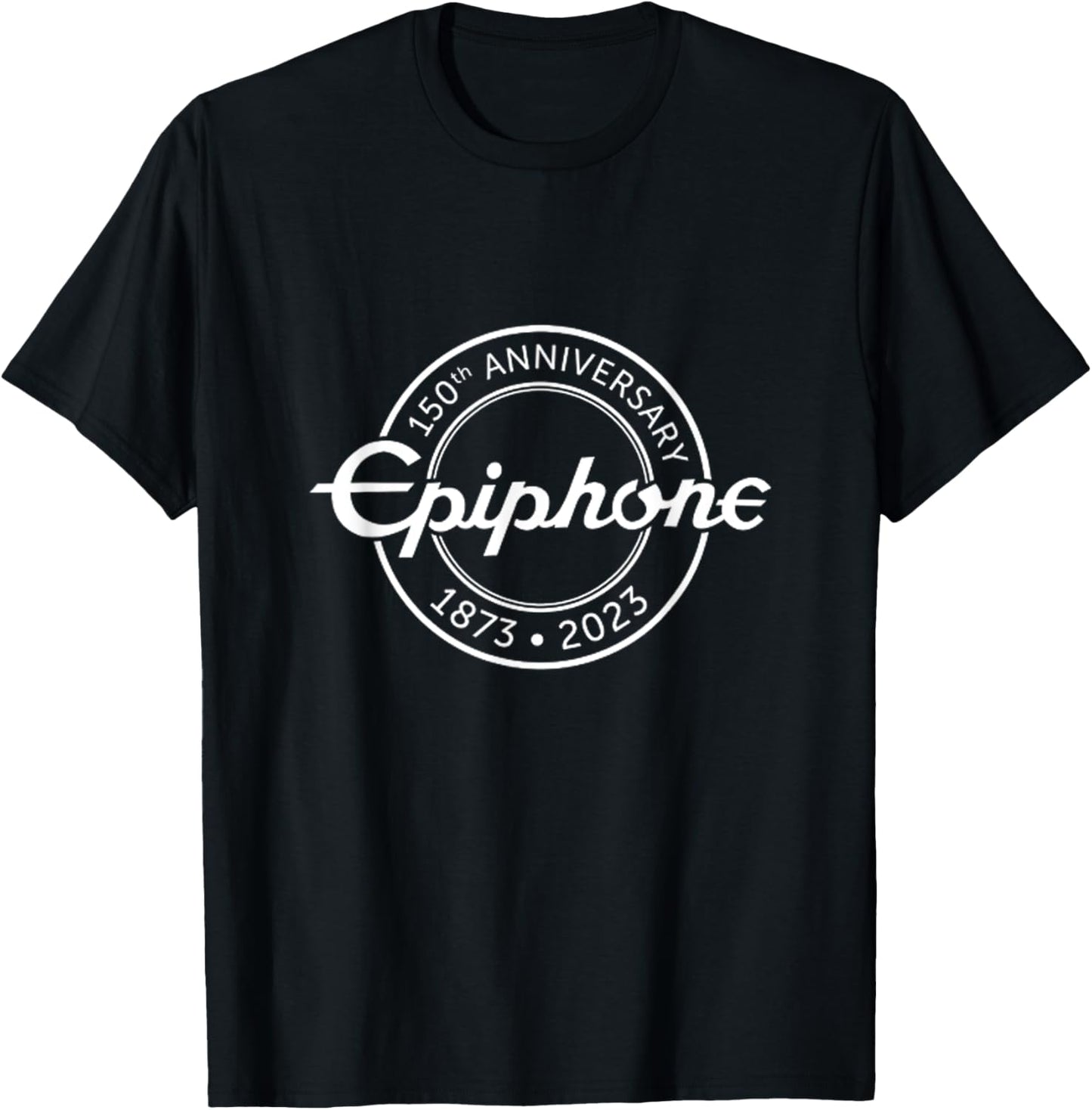 Epiphone 150th Anniversary Guitar T-Shirt - Unisex - Black Small - Guitar Apparel