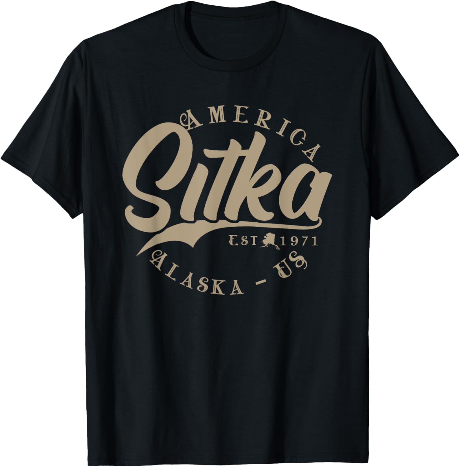 Souvenir Sitka AK Tee by Stylomix