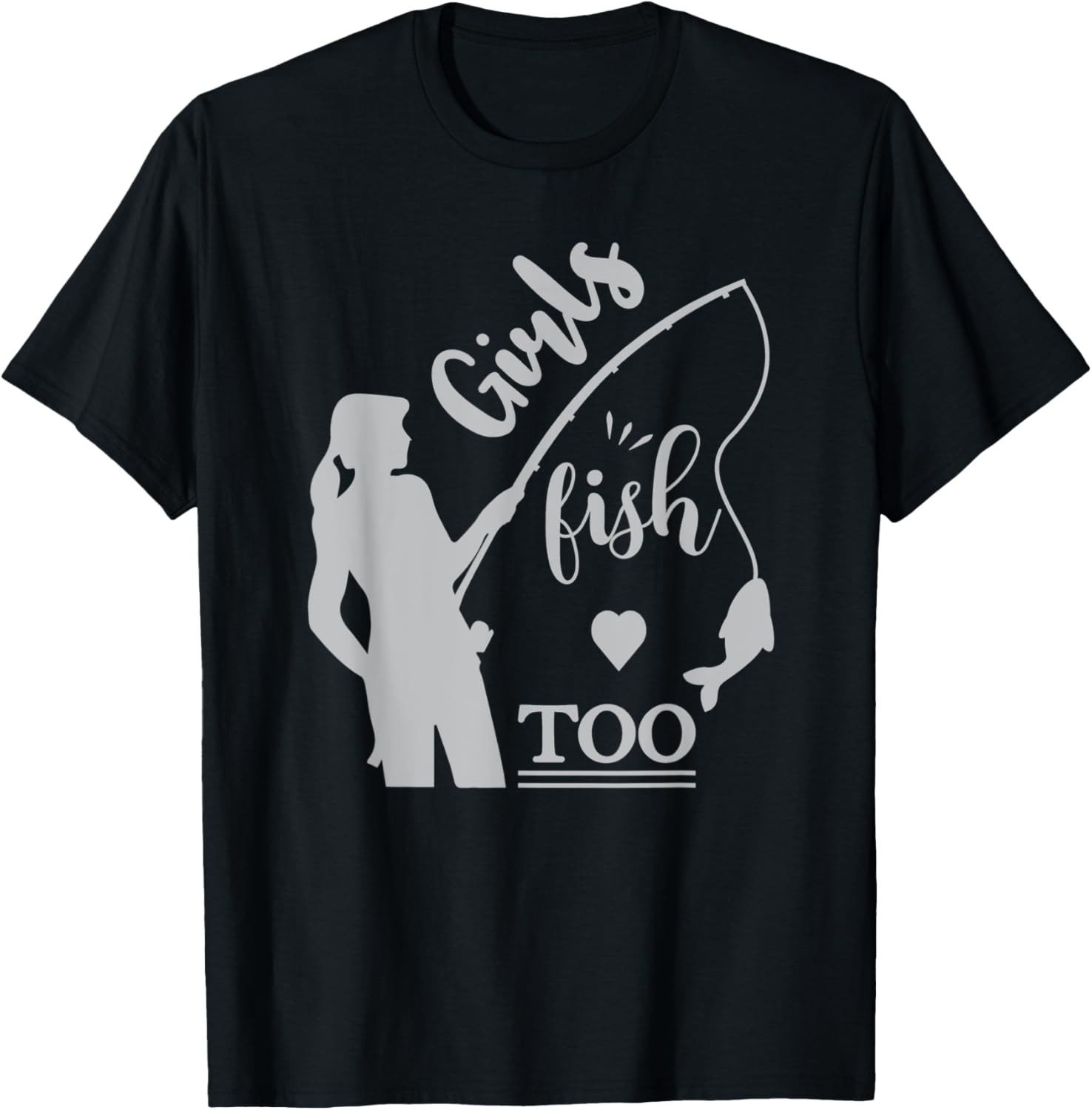 Hot Spot Fishing T-Shirt: Reel Girls Fish Too!