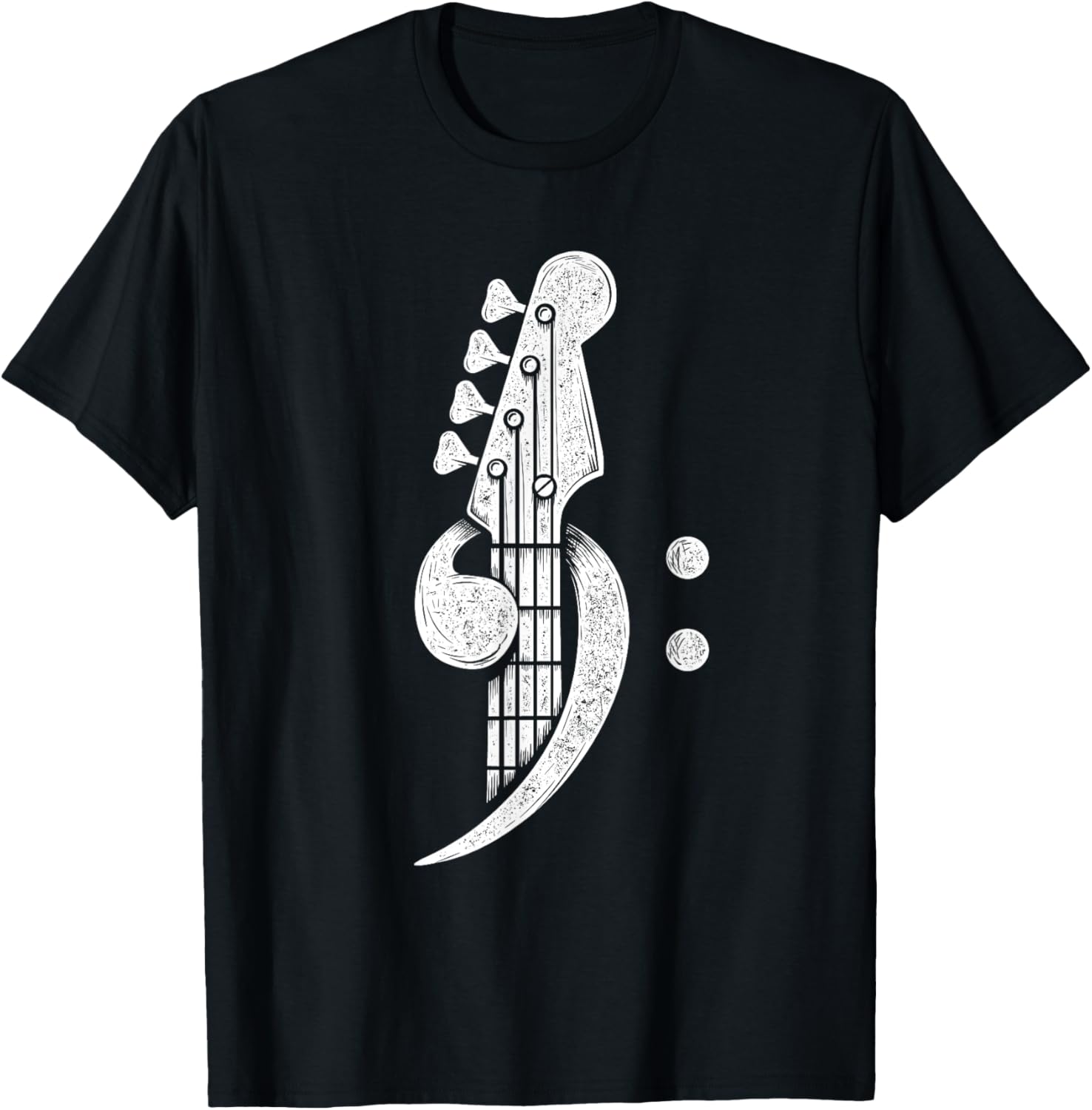 Bass Clef Musician Tee