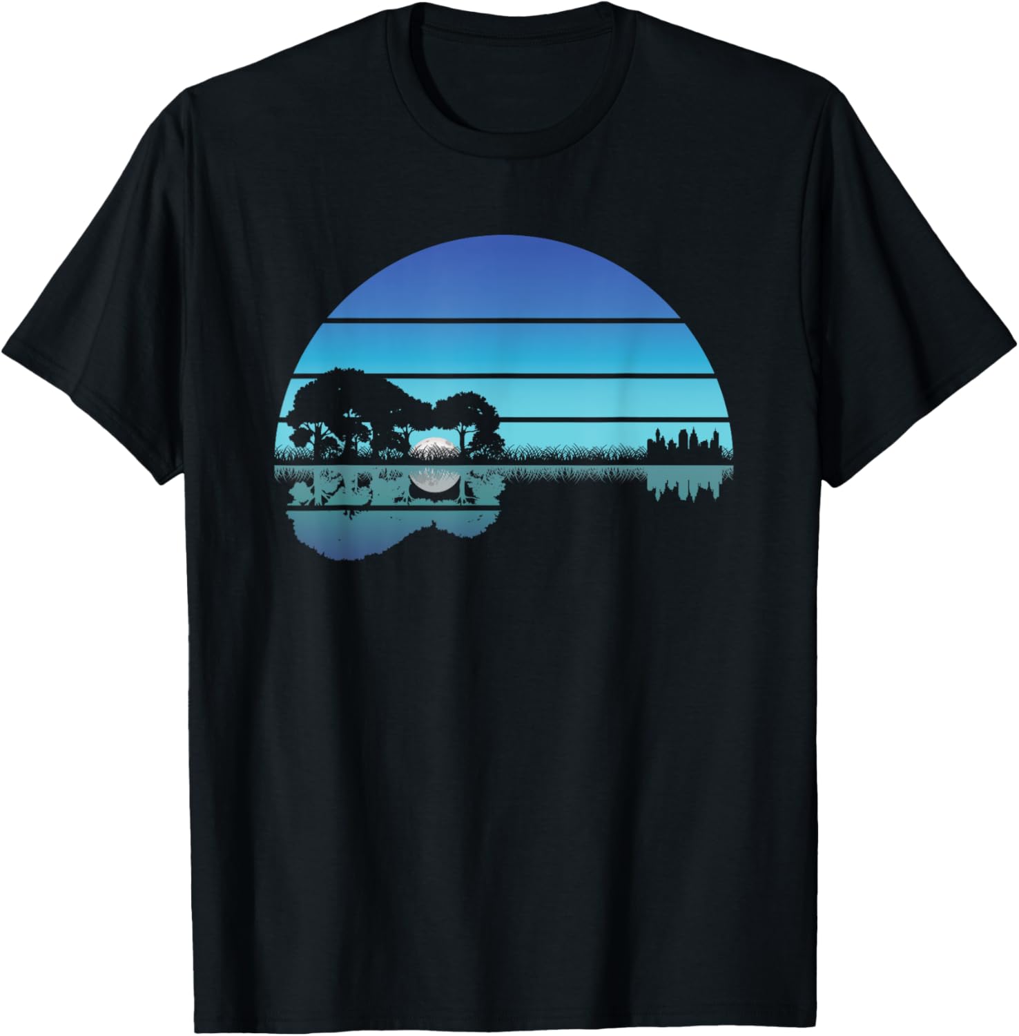 Vintage Acoustic Guitar Music Tee - Rock Your Style!