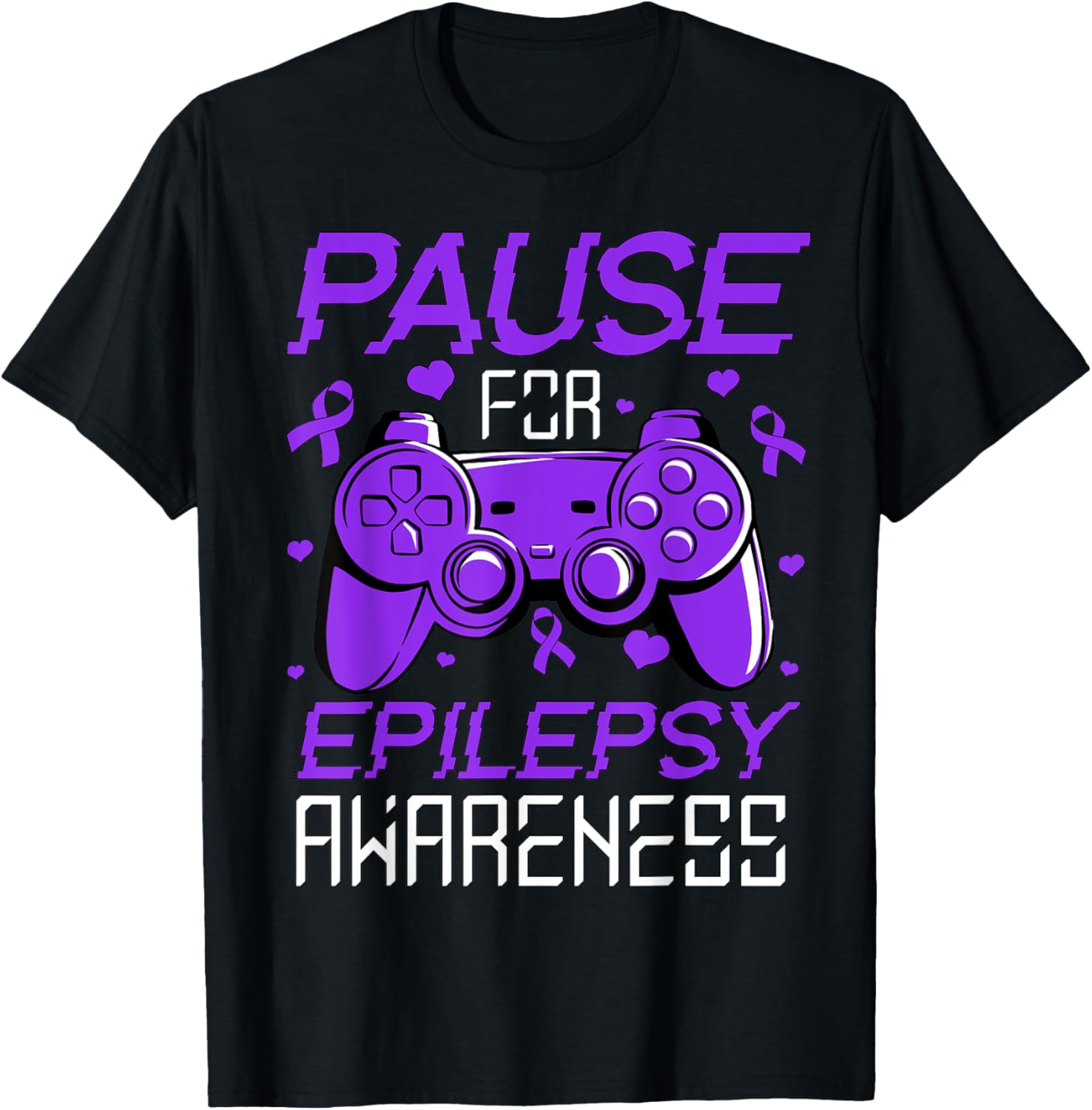 Epilepsy Awareness Gamer Tee for Kids