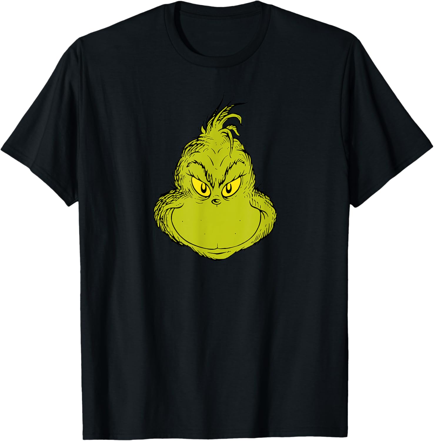 Iconic Grinch Face Tee - Dr. Seuss Classic