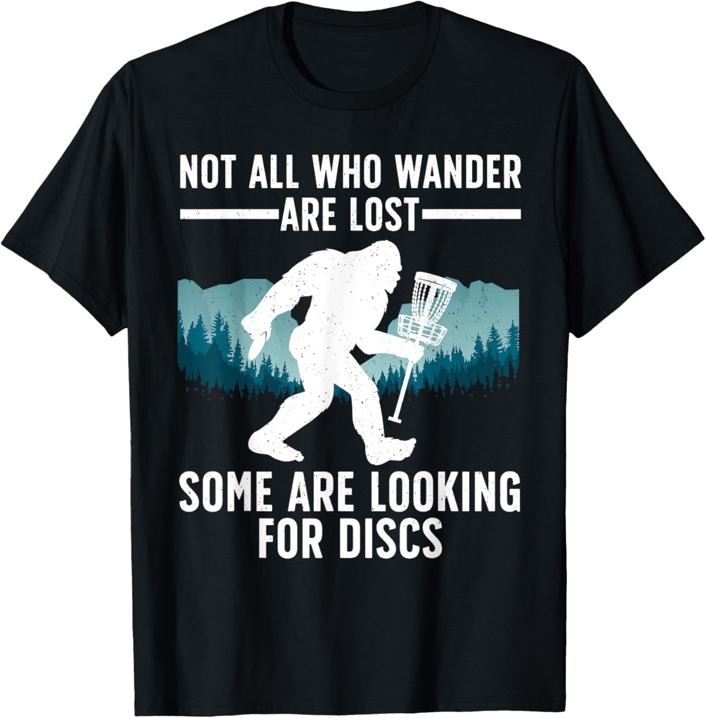Bigfoot Basket Tee: Fun Disc Golf Gift
