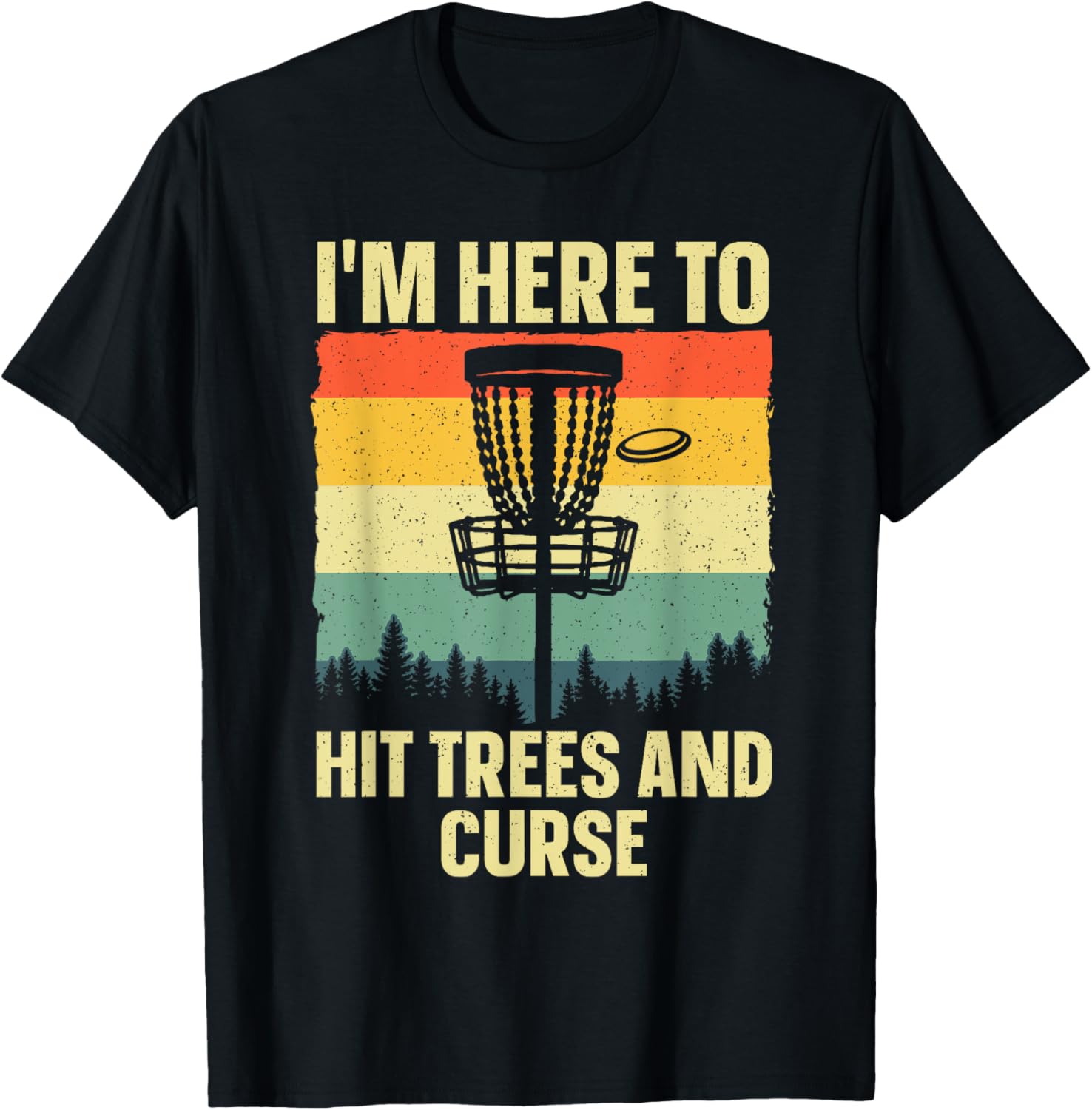 Unique Disc Golf T-Shirt for Golfers
