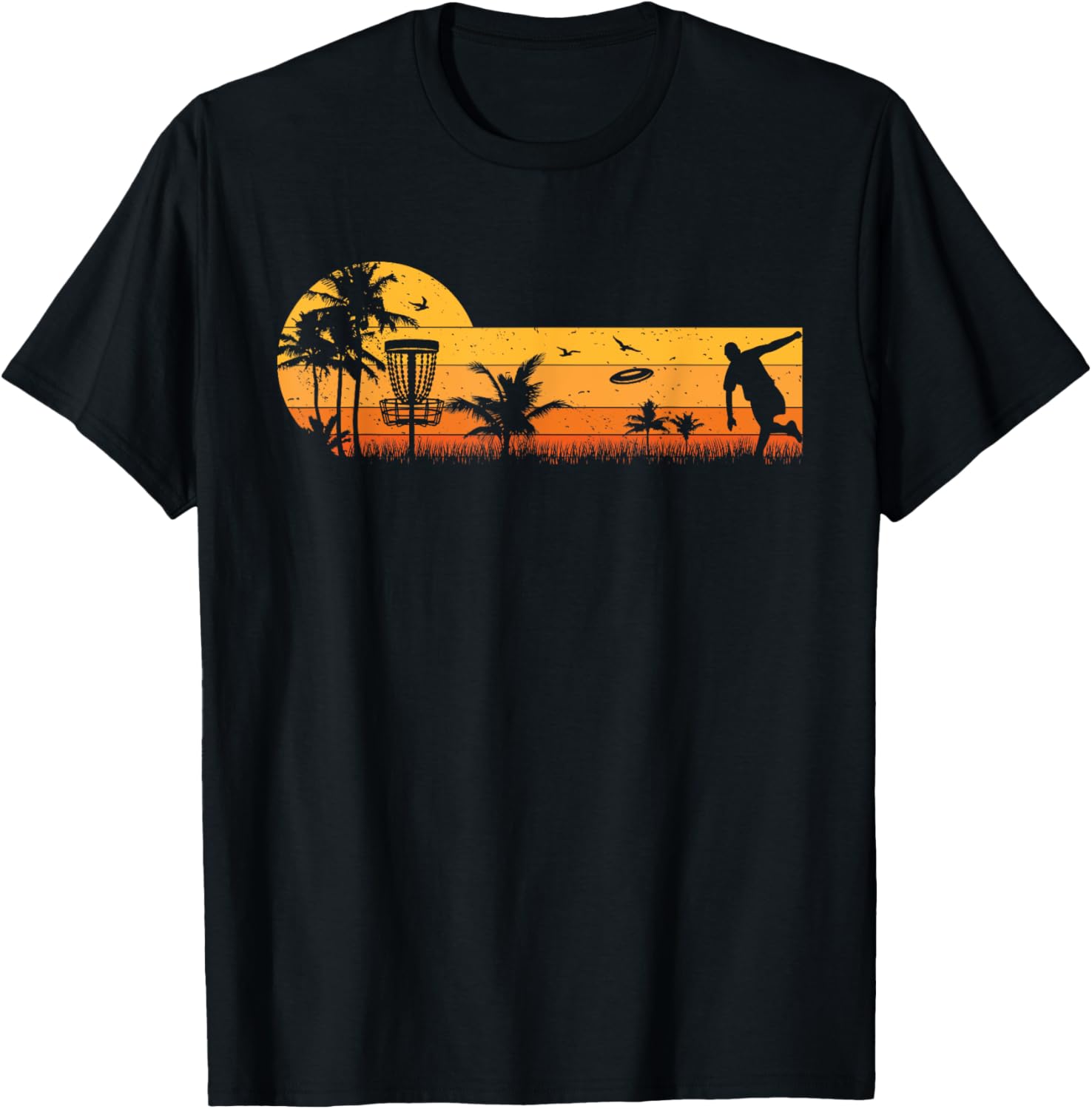 Vintage Frisbee Golf Player Tee | Disc Golf Style