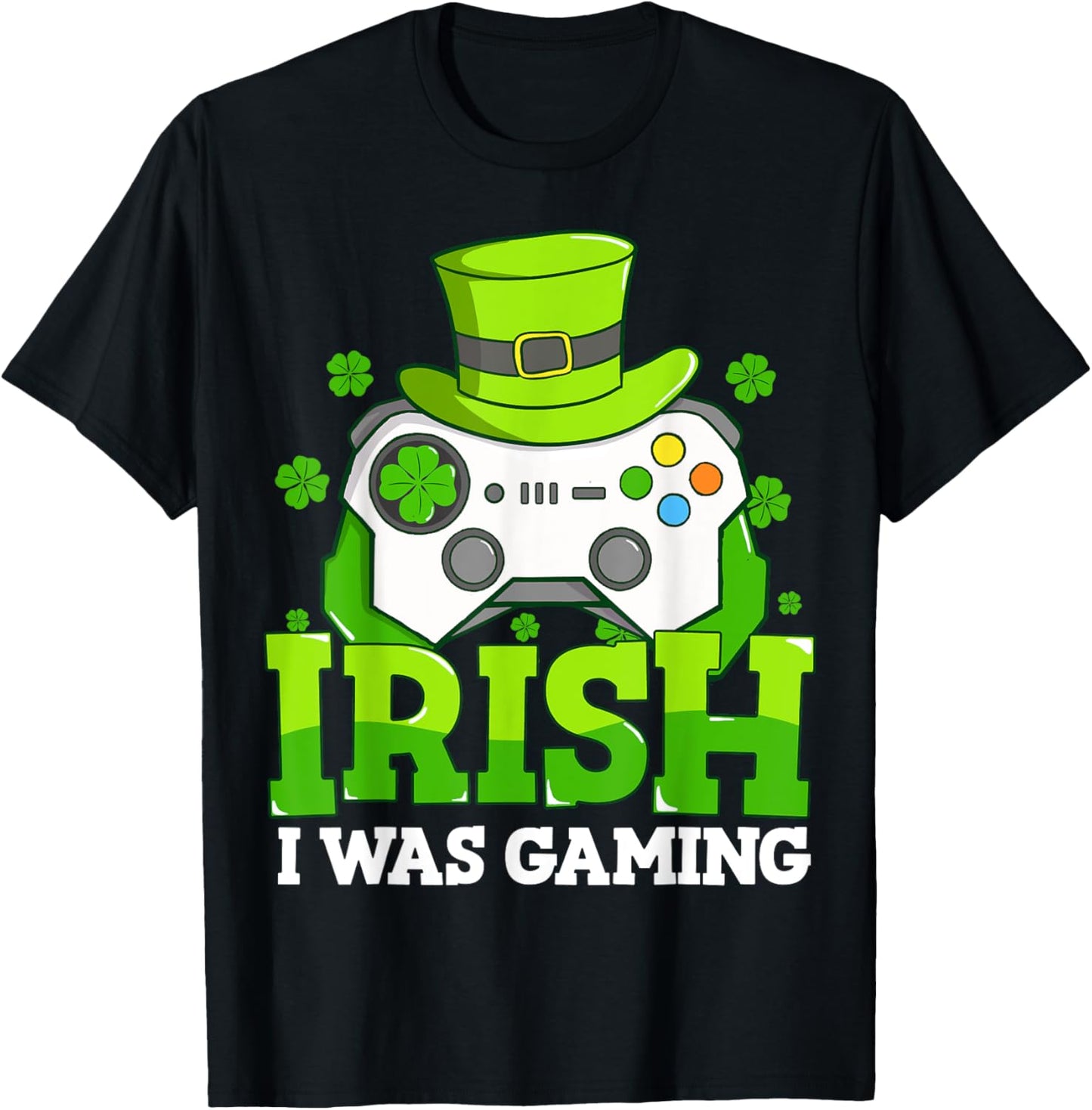 St. Patrick's Day Gamer Tee: Luck of the Irish Fun!