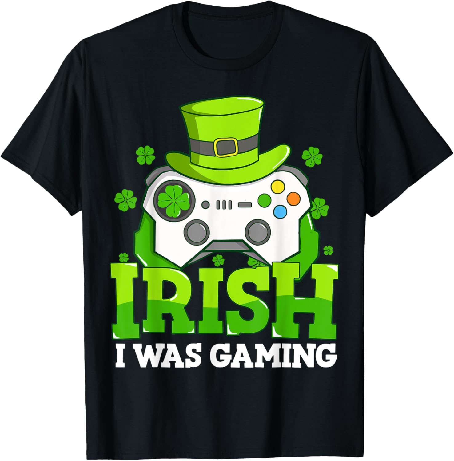 St. Patrick's Day Gamer Tee: Luck of the Irish Fun!