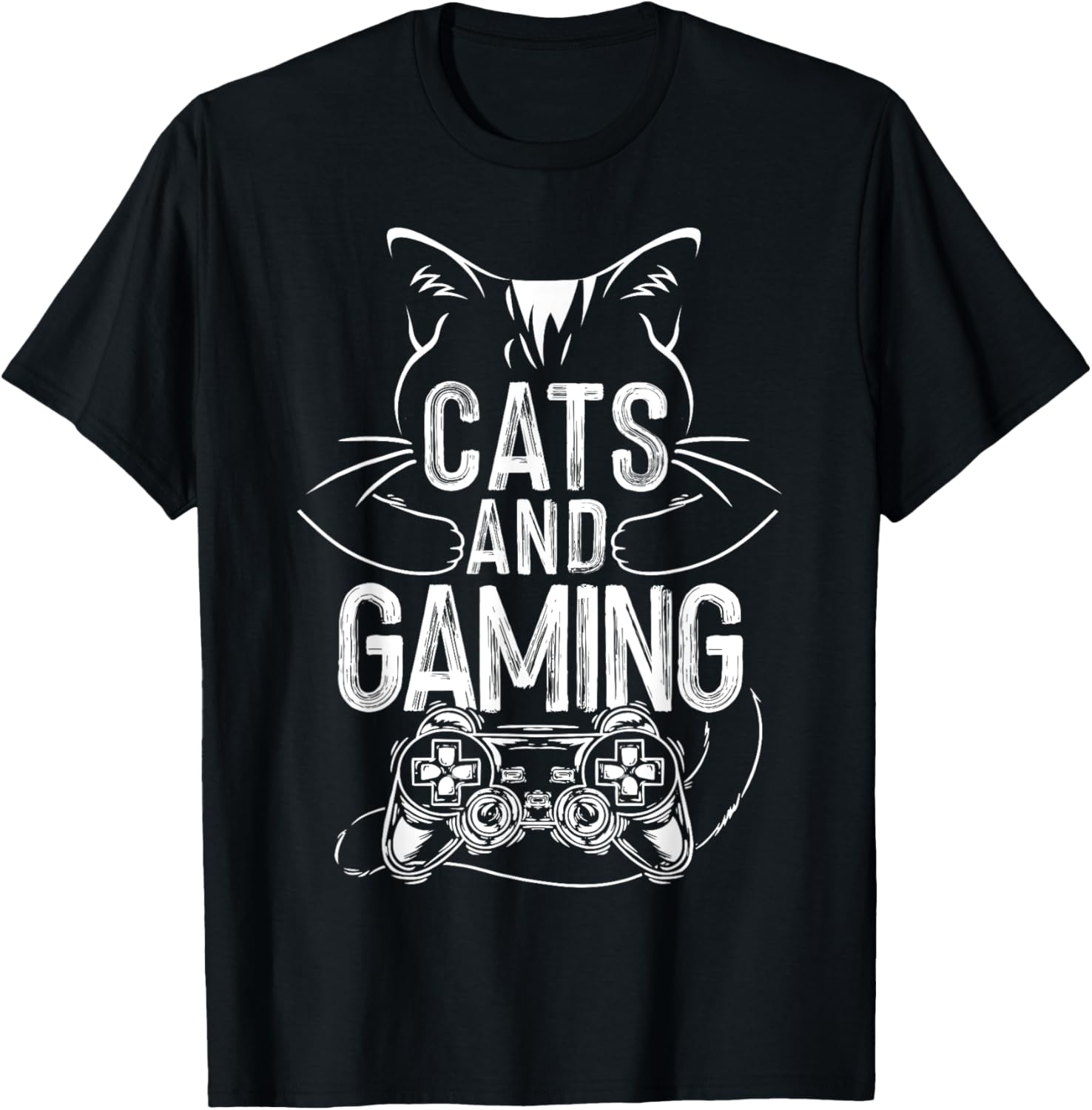 Gamer Cat T-Shirt: Purrfectly Funny
