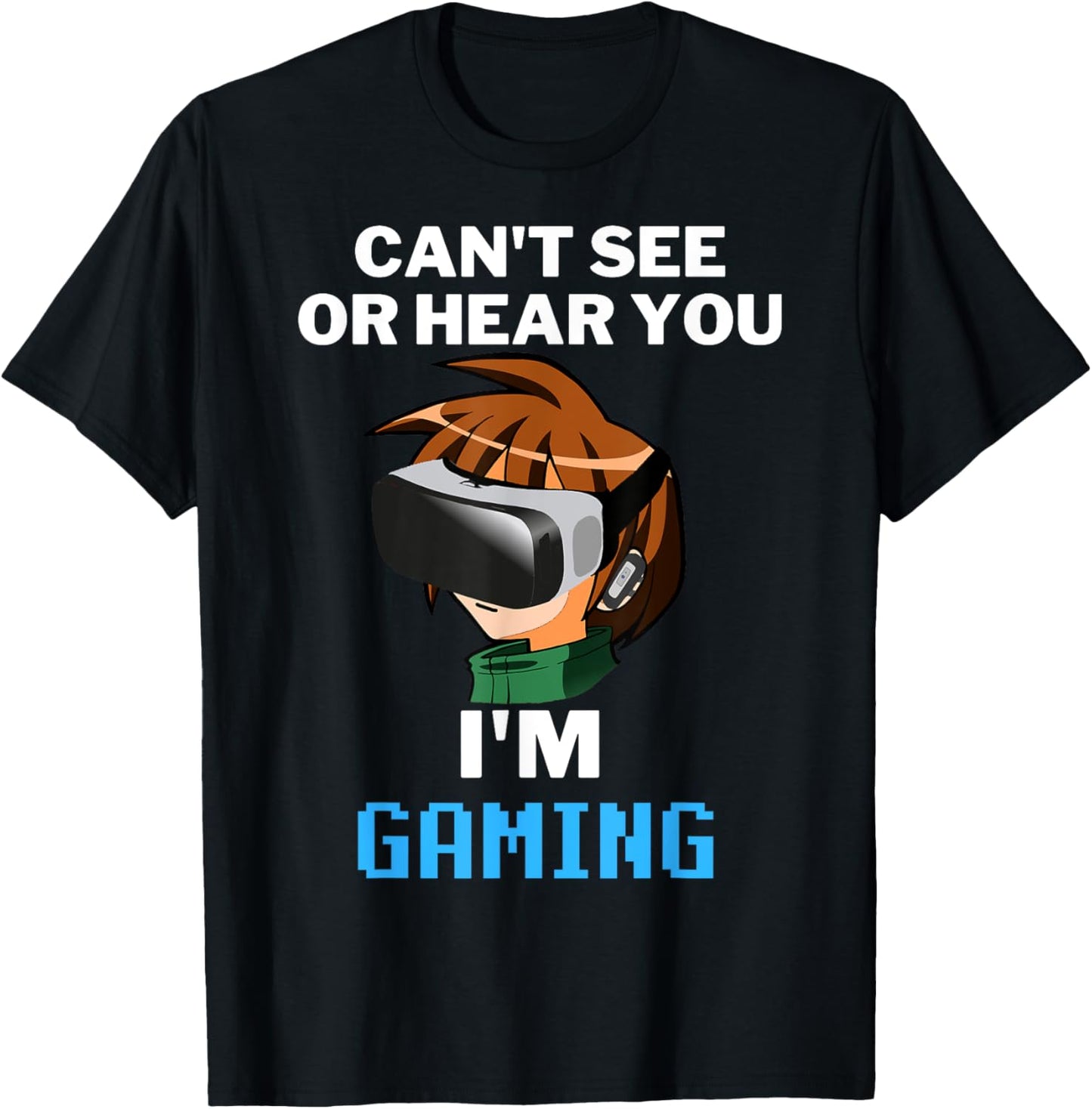 VR Gamer Tee: Gaming in Another World