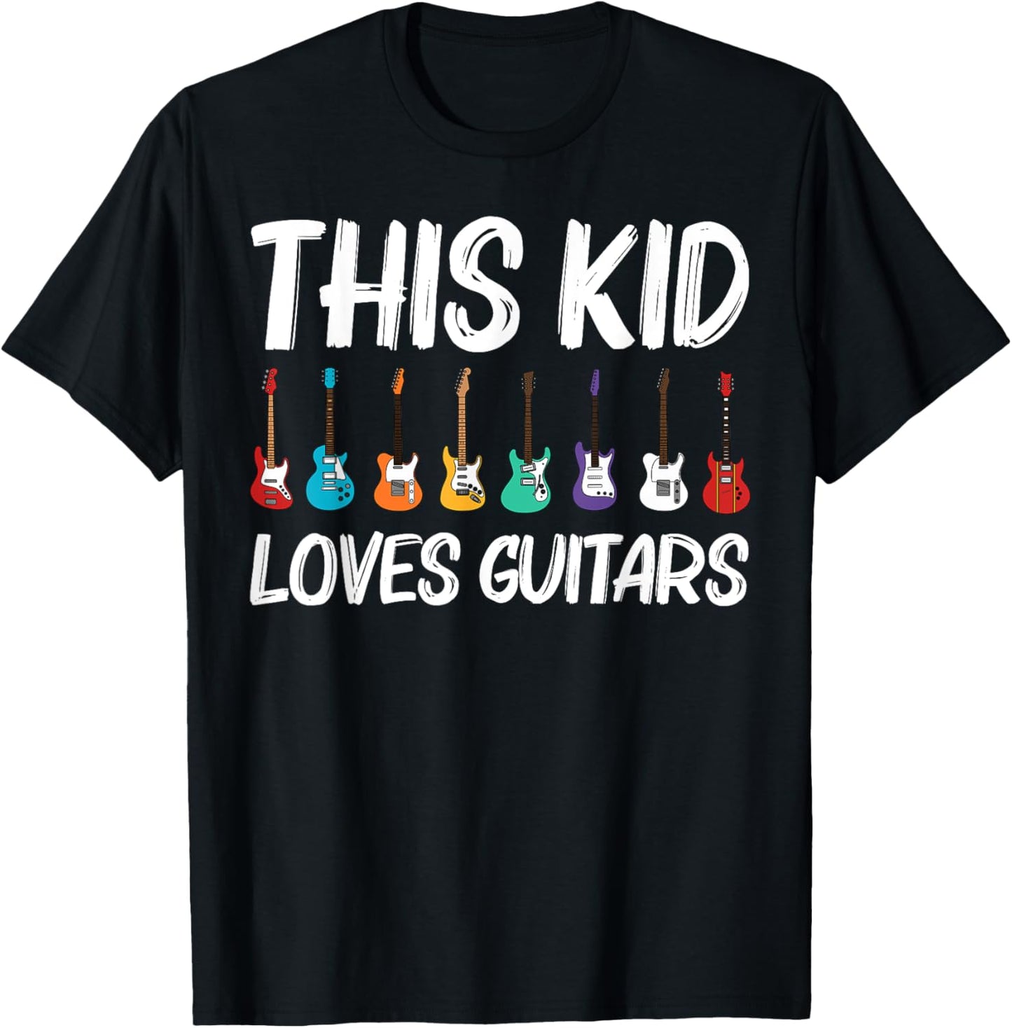 Kids Acoustic Guitarist T-Shirt