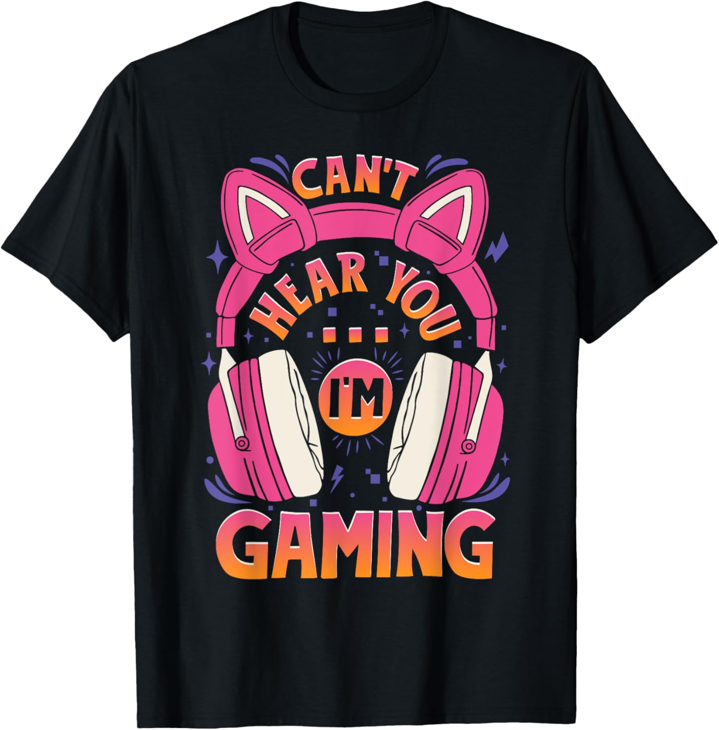 Cute Gamer Girl Tee - Level Up Style!