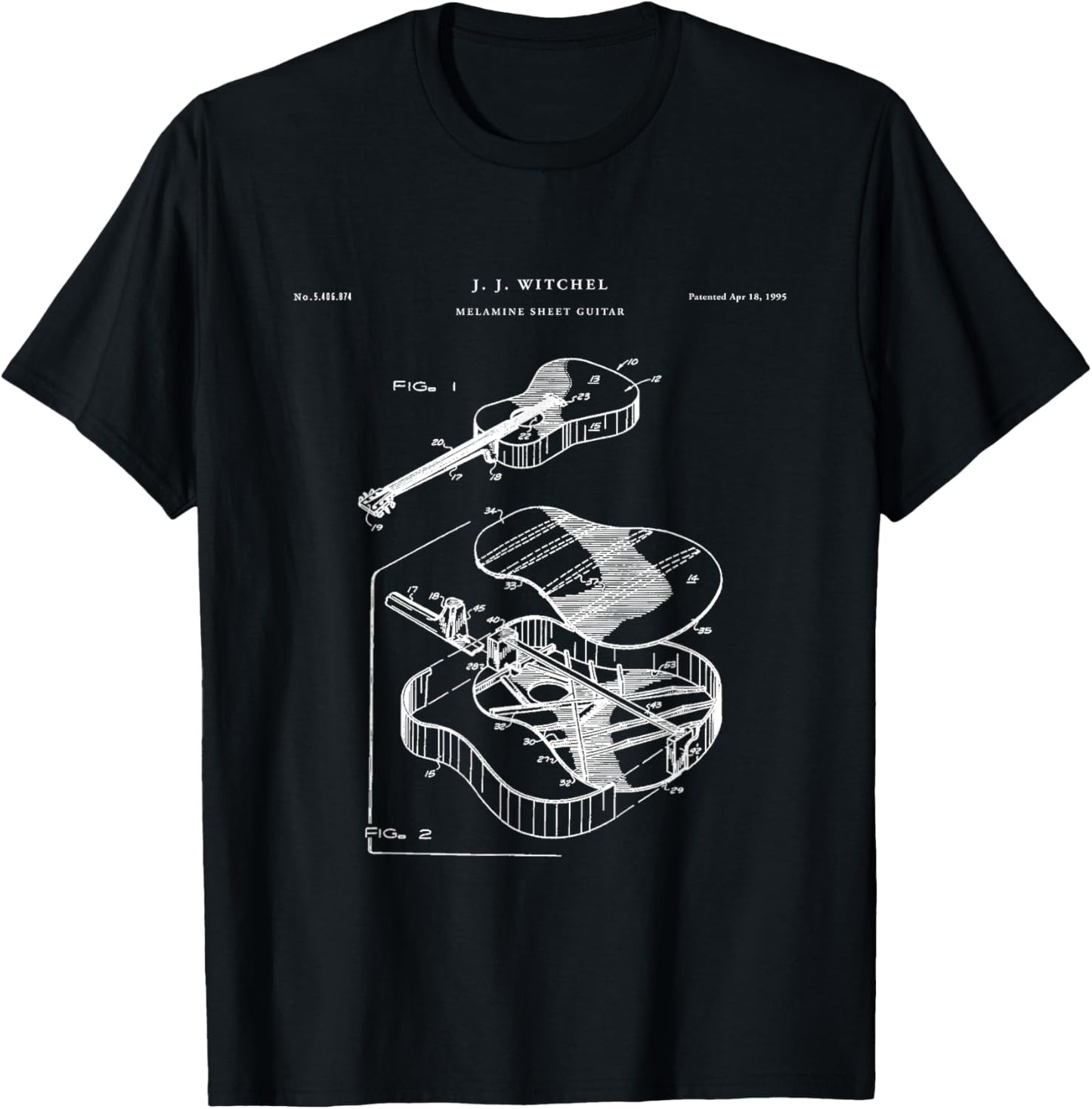 Martin Guitar Patent Tee - Wear Your Love for Music!