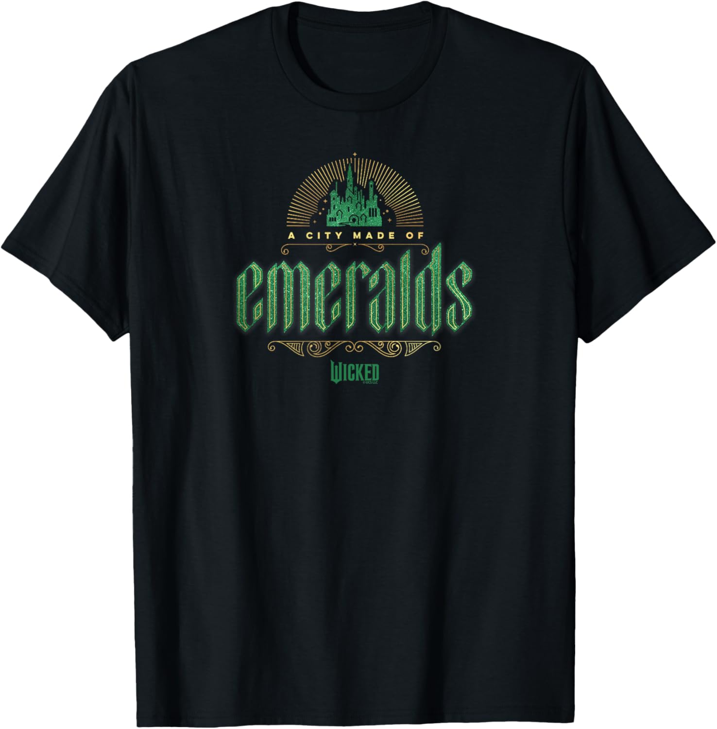 Emerald City Vibes Tee: Wicked Style