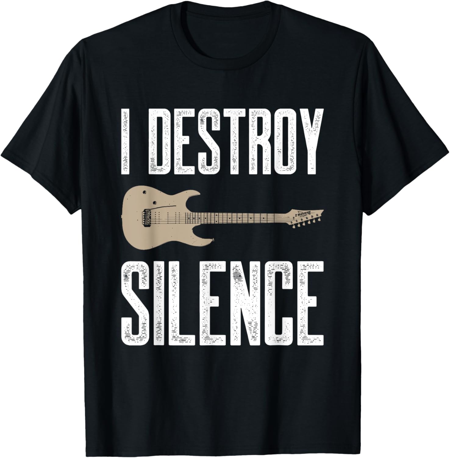 Silence-Shattering Guitar Player Tee