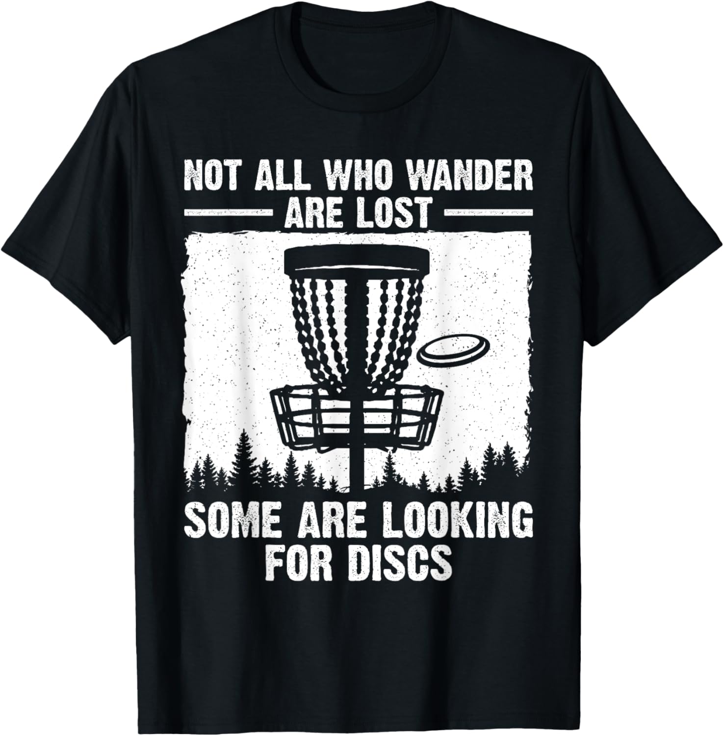 Play in Style with Disc Golf Art Tee!