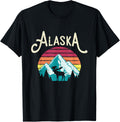 Vintage Alaska Moose Tee: Retro Style, Wild Spirit