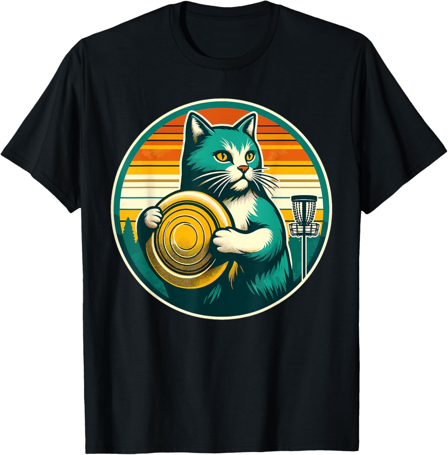 Cat Lover's Disc Golfer Tee