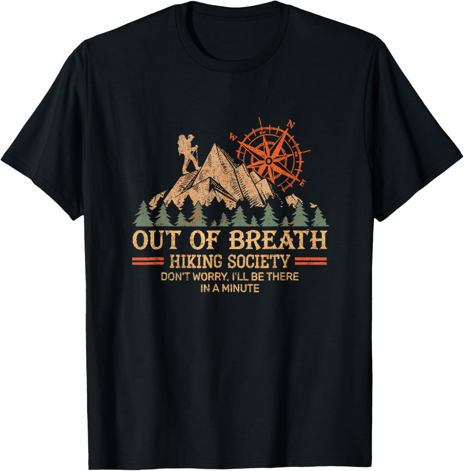 Nature Love Hiking T-Shirt by FAVOREAL