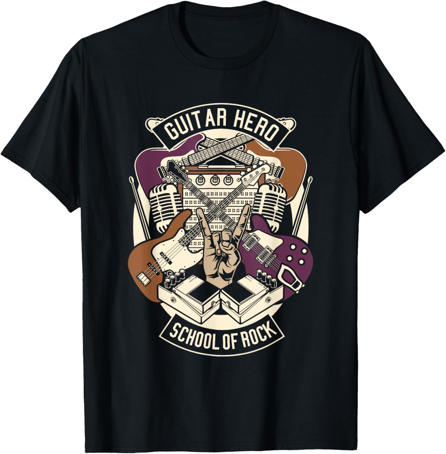 Rock Guitarist Tee - Guitar Heroes Collection