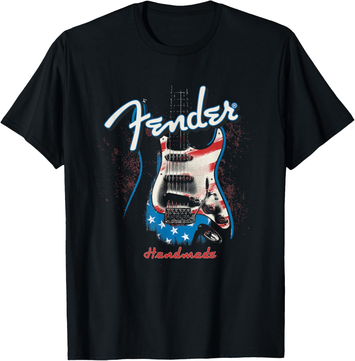 American Flag Guitar Tee by Fender
