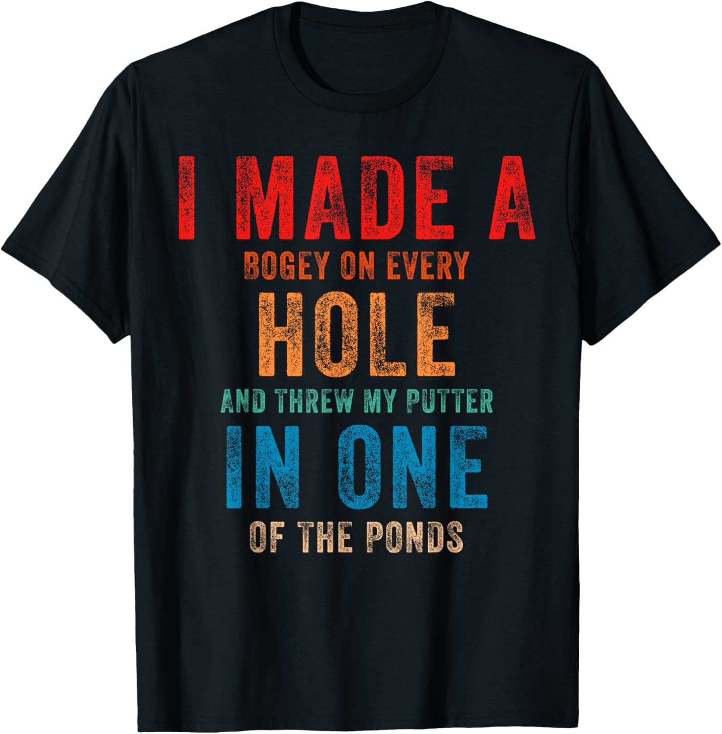 Vintage Disc Golf Hole-in-One Tee