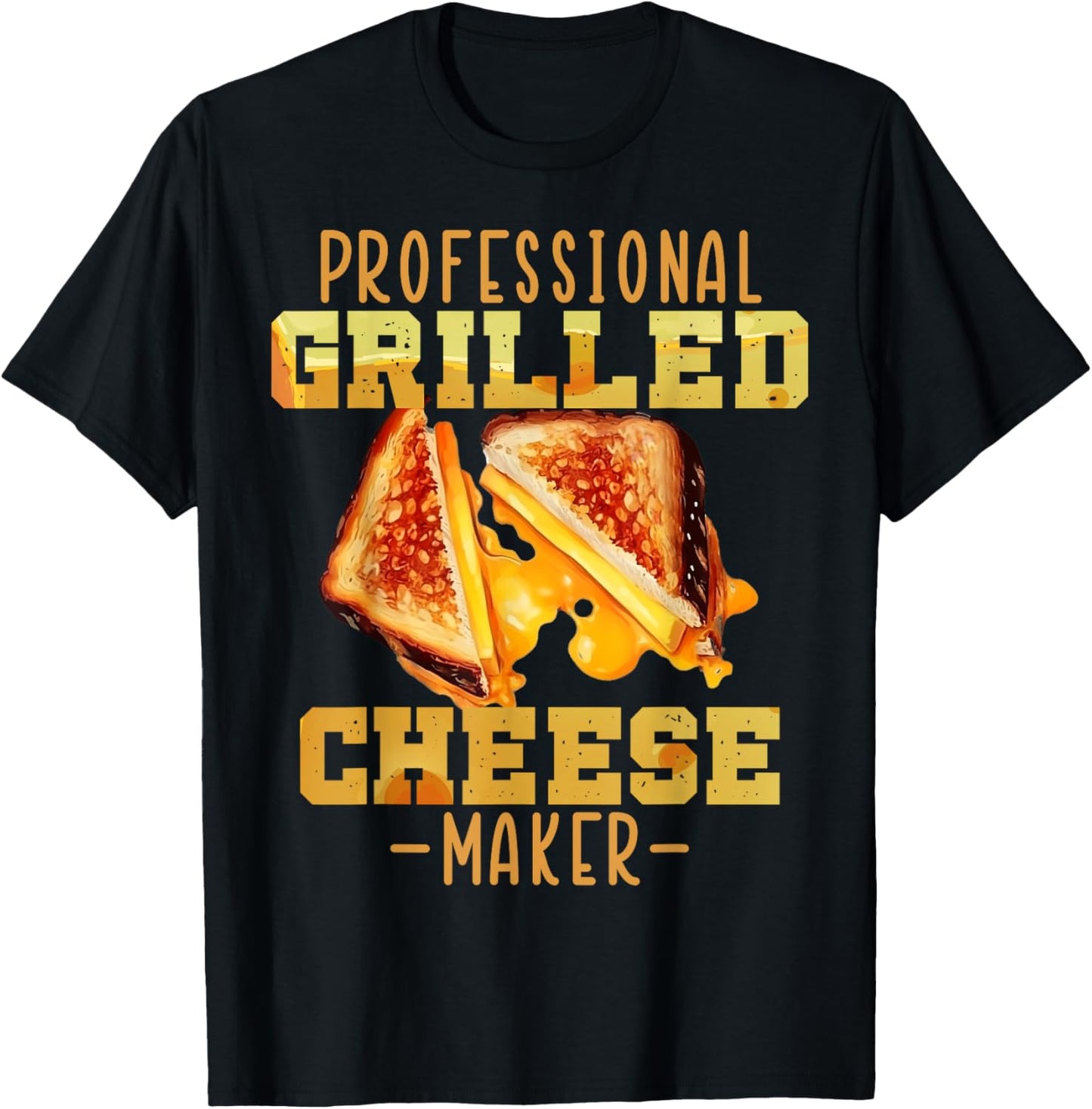 Grilled Cheese Lover Tee: Cheesy Perfection!