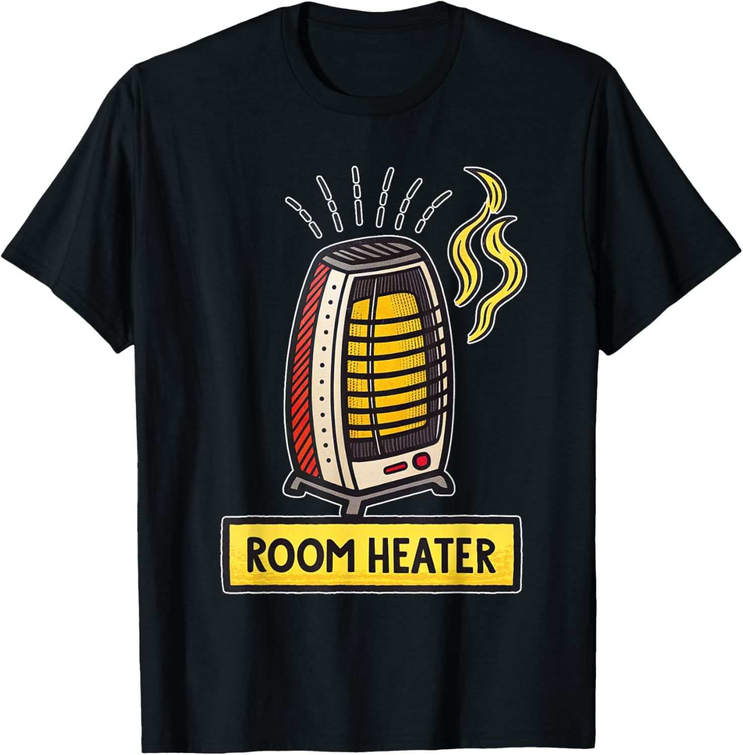 Portable Cozy Comfort: Room Heater T-Shirt