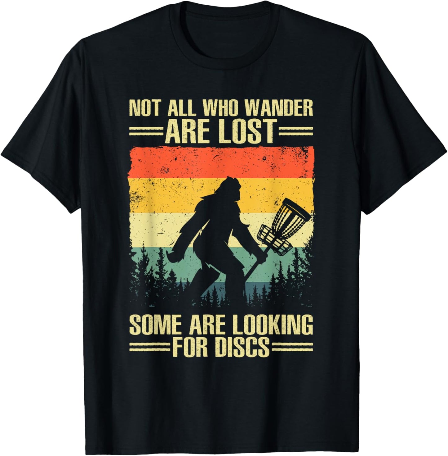 Disc Golf Player Tee: Funny Art for All!