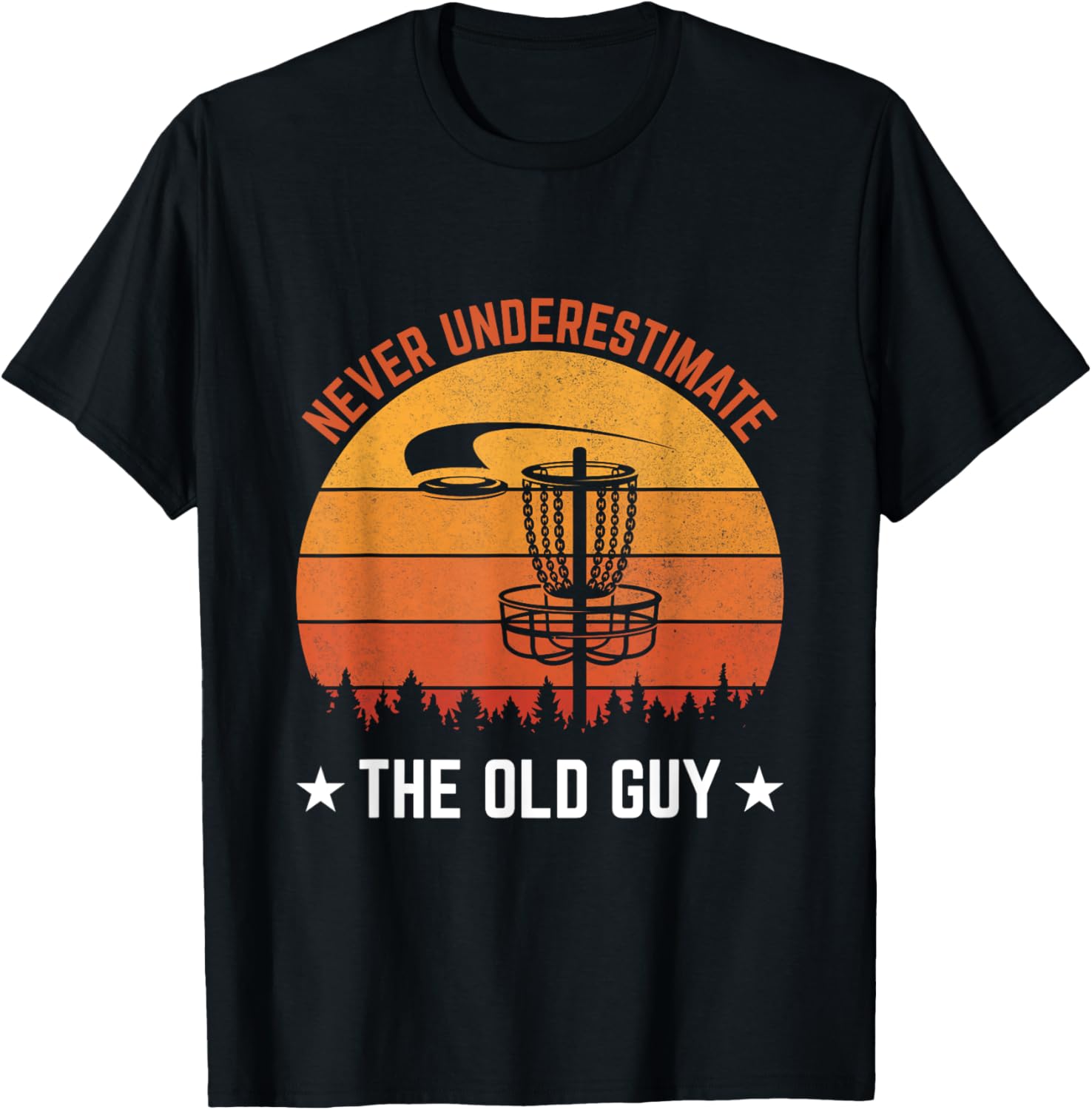 Disc Golf Lovers Grandpa Tee - Funny Gift!