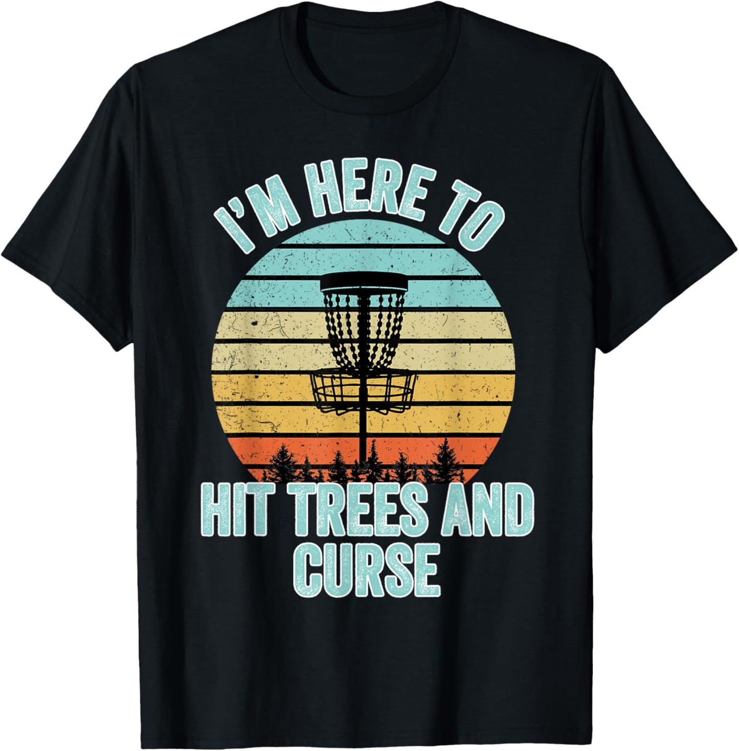 Men's Disc Golf Shirt - Hit Trees & Curse in Style