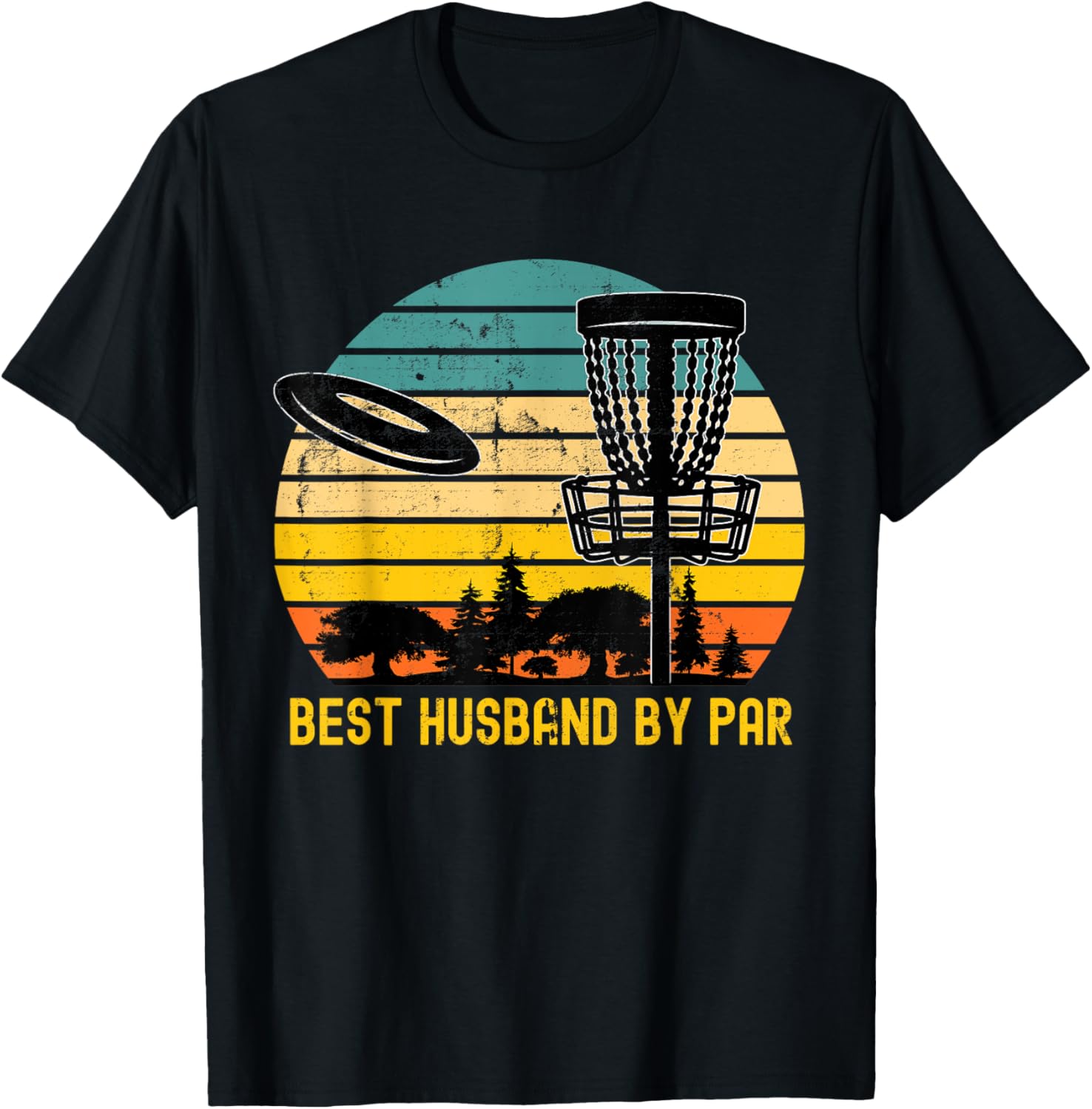Best Dad By Par Disc Golf Tee