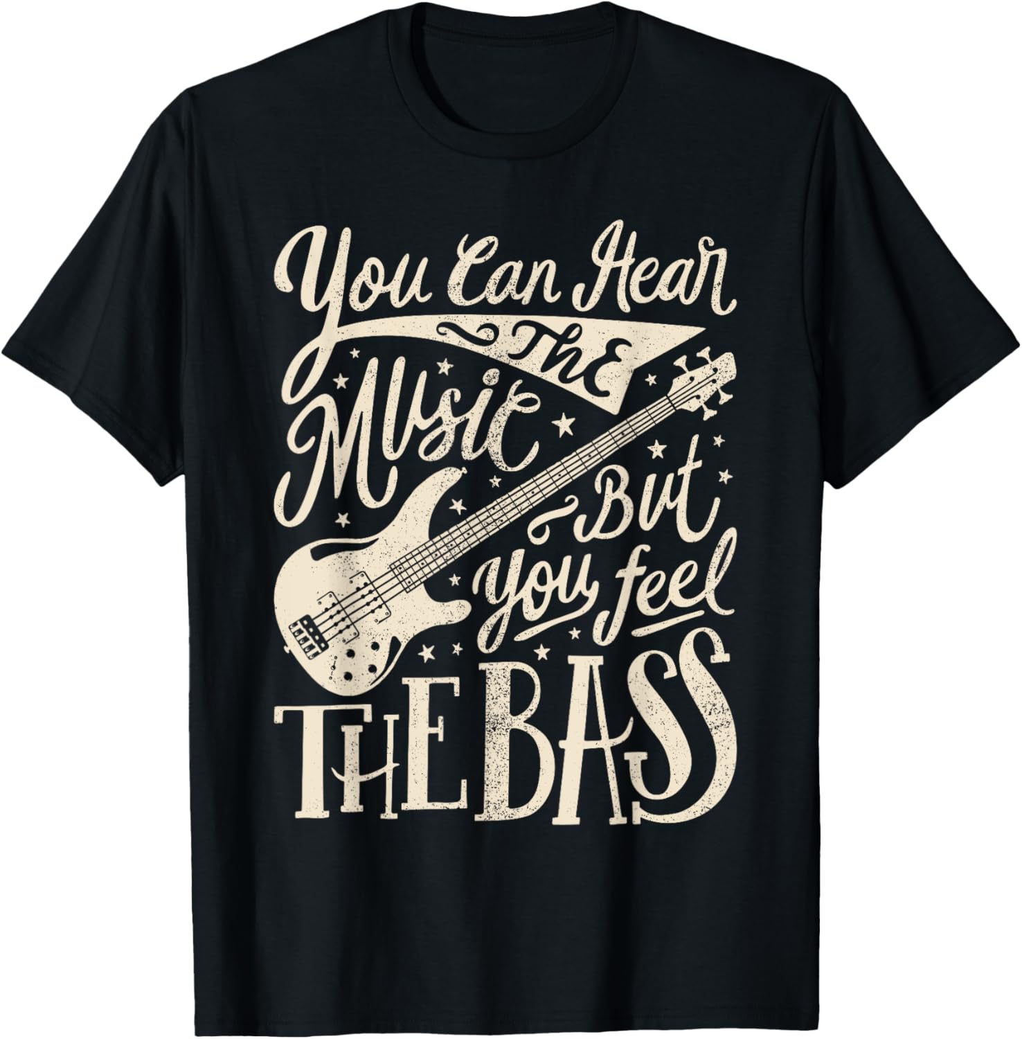 Feel the Bass: Bassist Guitar T-Shirt