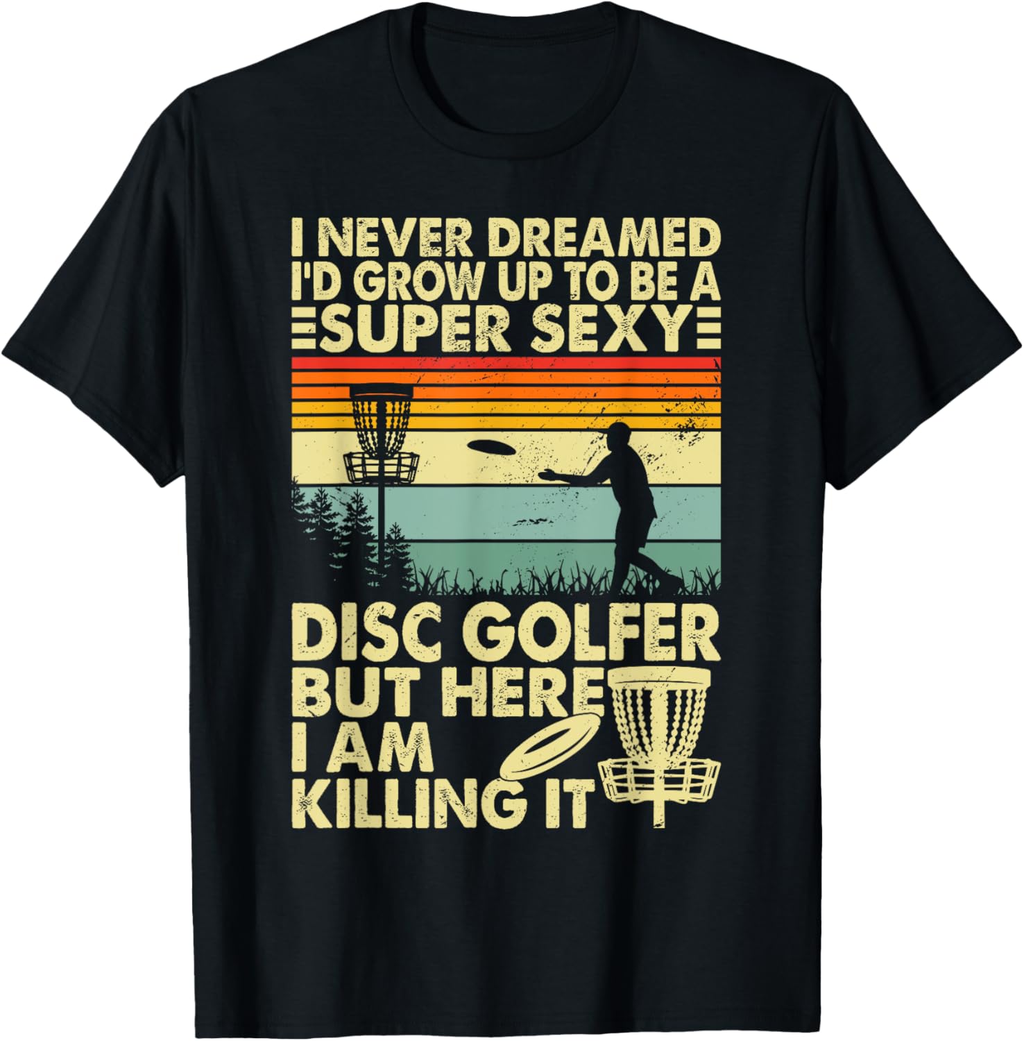 Premium Dad Disc Golfer Tee - Funny Gift Idea