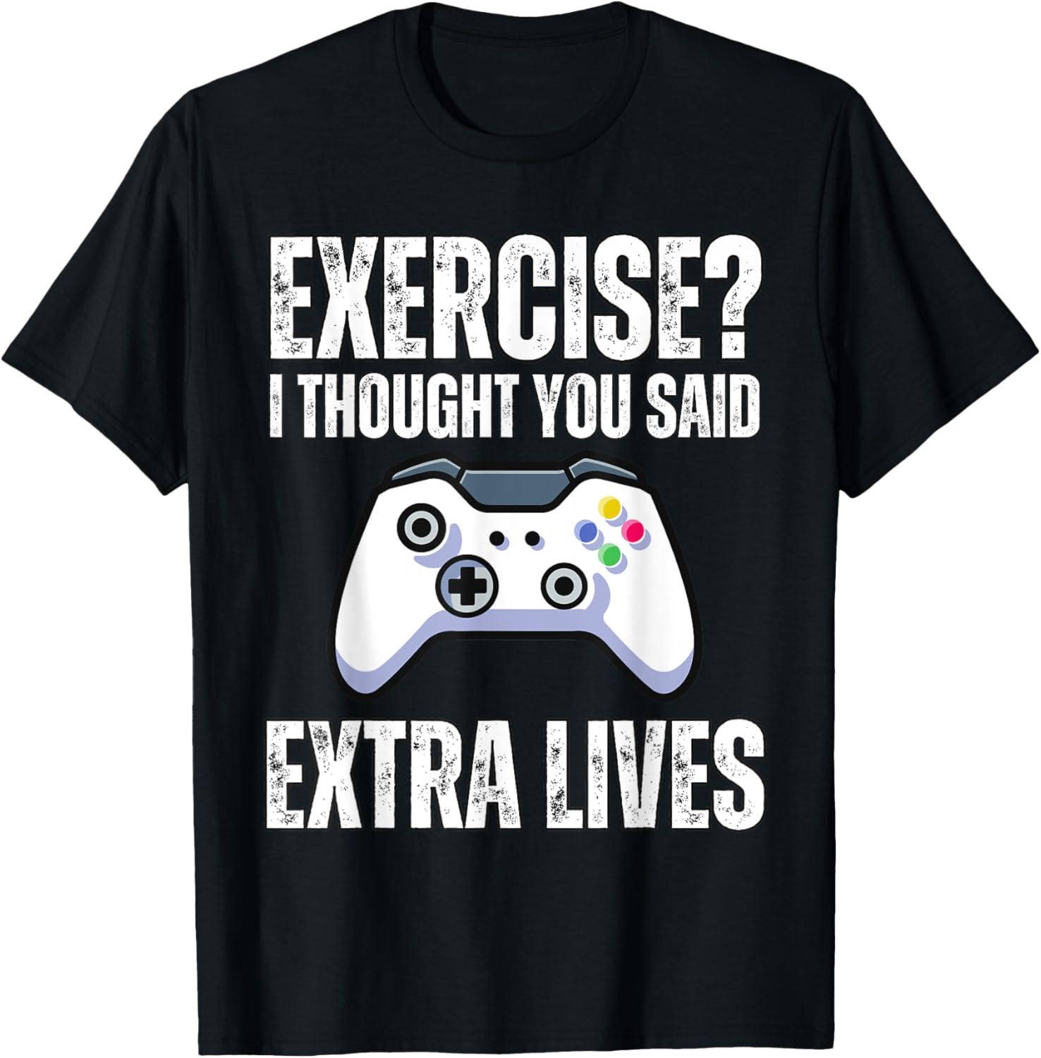 Gaming Tee: Level Up with Extra Lives!