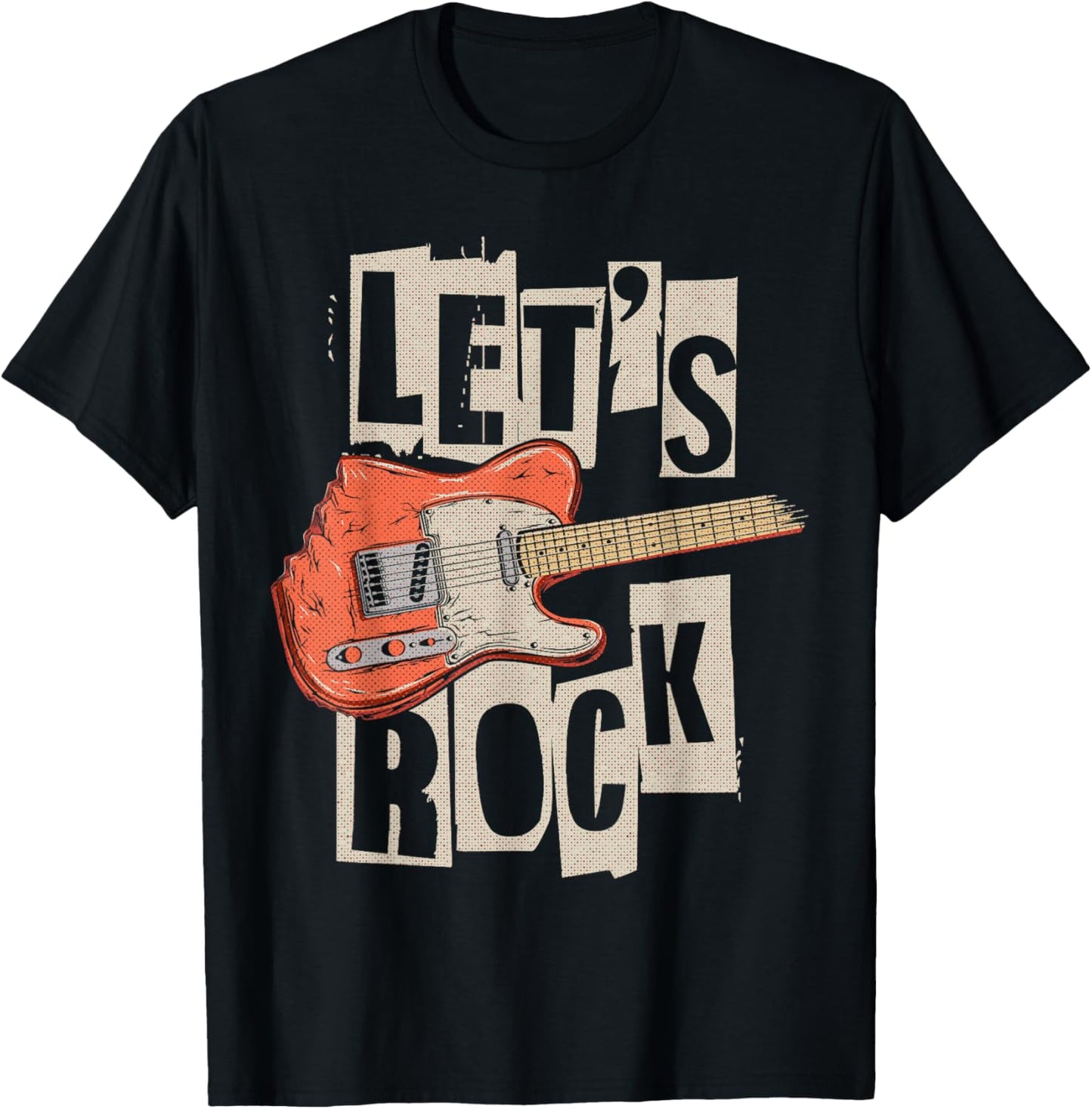 Rock in Style with Guitarist Retro Tee!