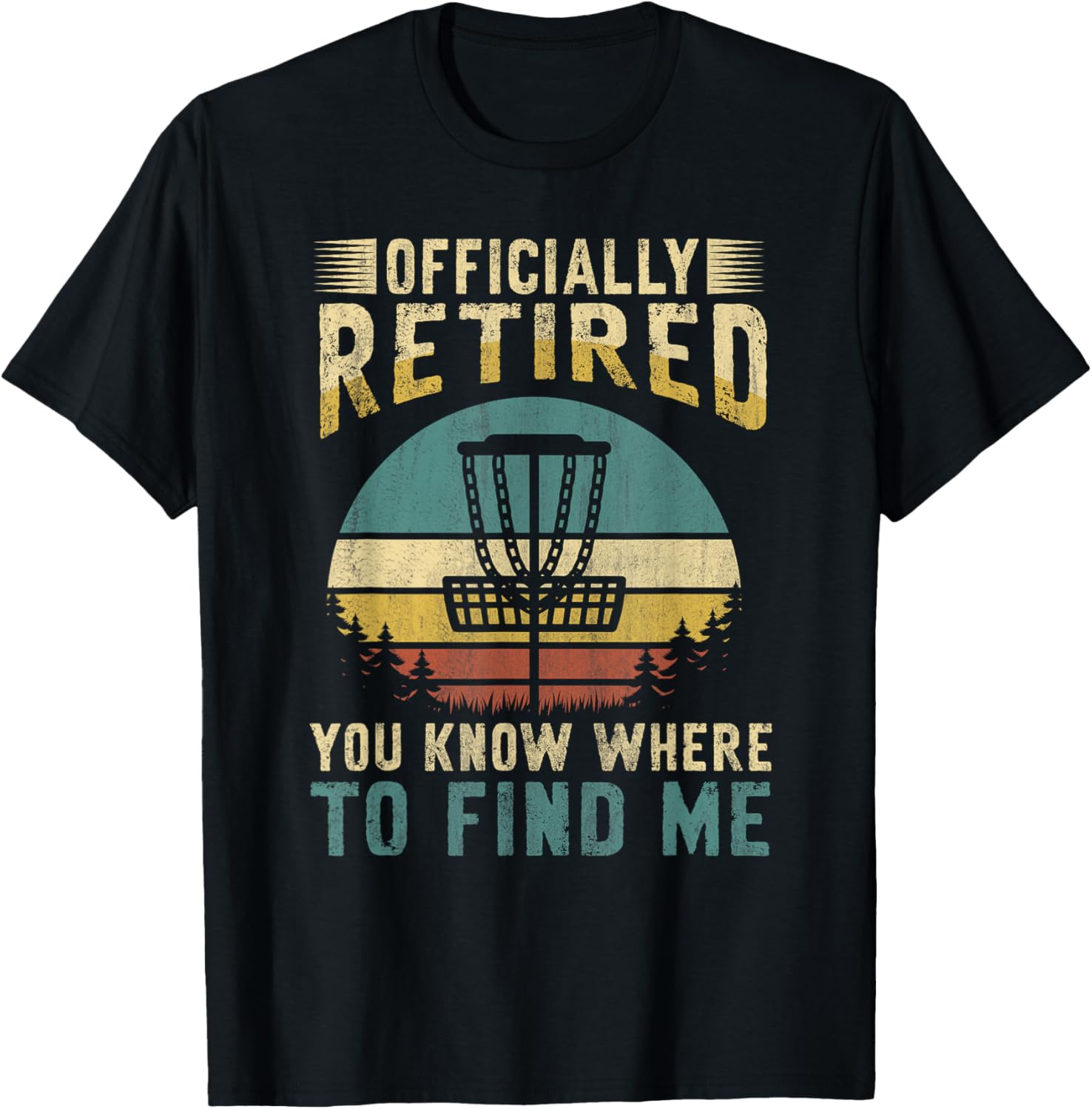 Retired & Ready to Tee Off - Disc Golf Shirt
