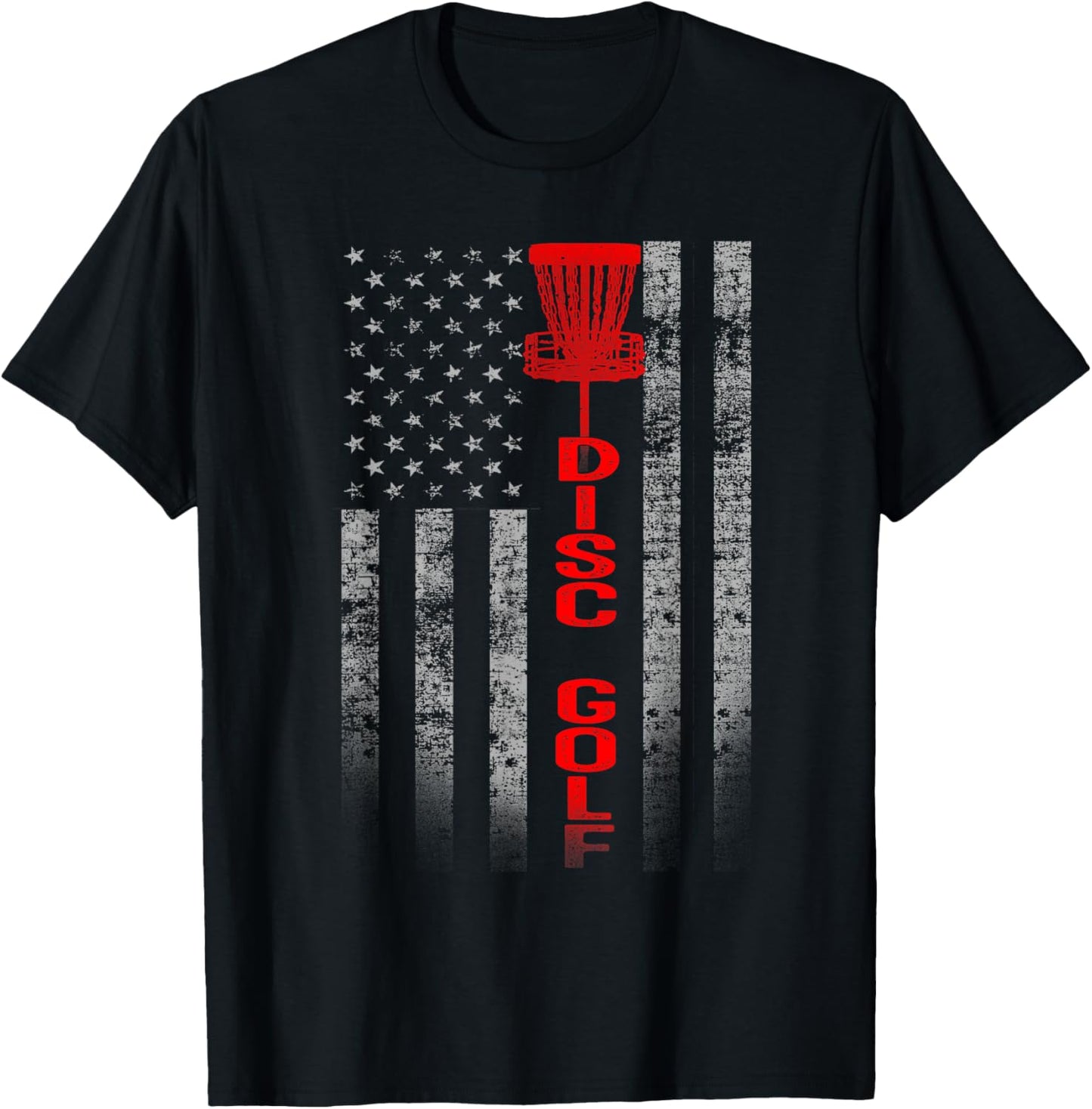 Gift Disc Golfers Cool Flag Shirt