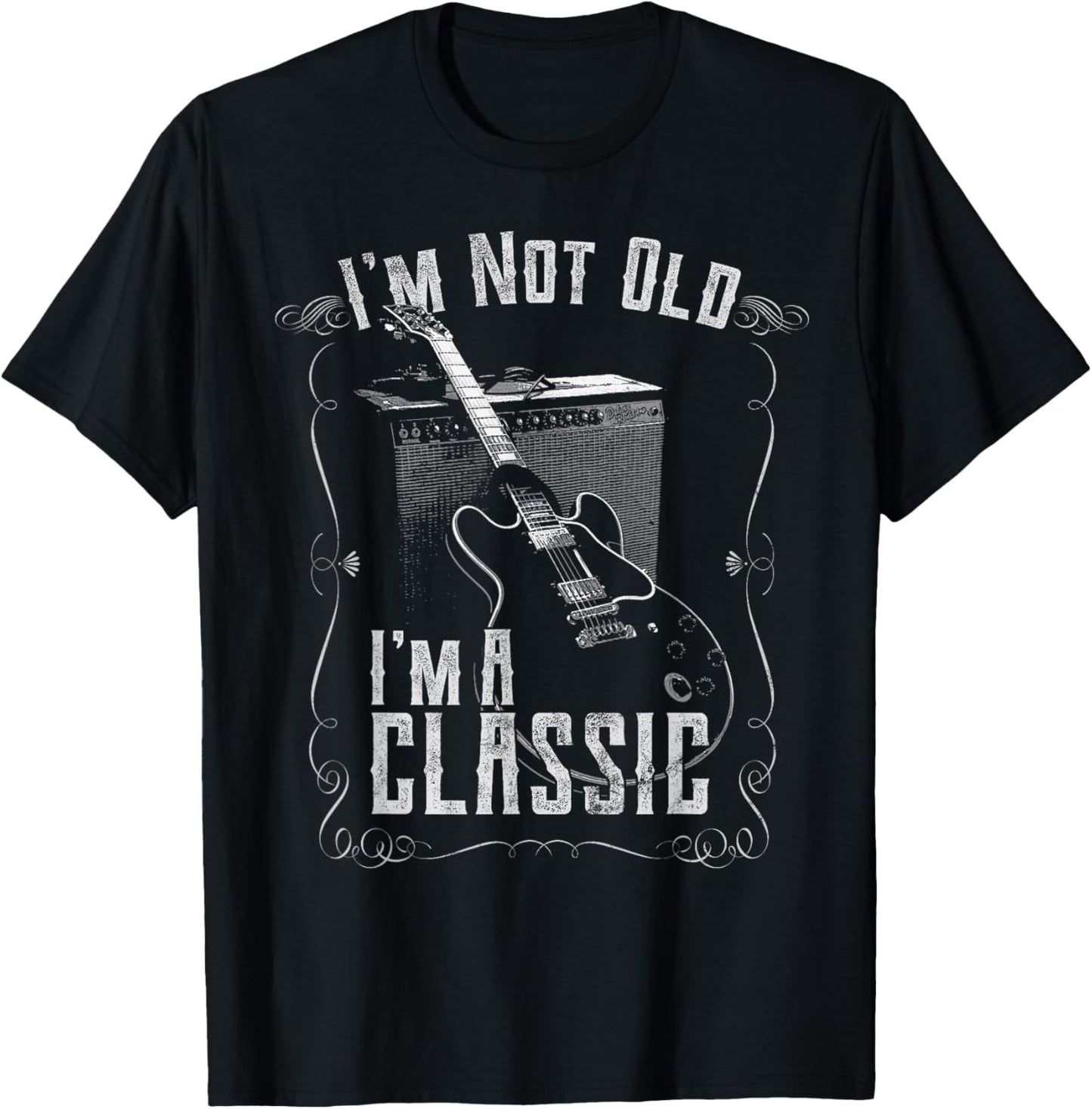 Vintage Guitar Birthday Tee