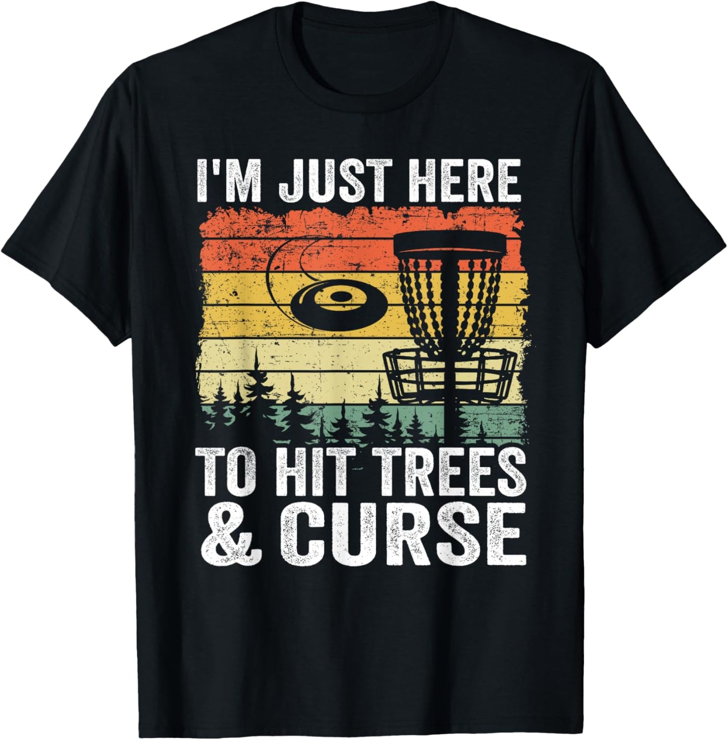 Funny Disc Golf T-Shirt for Tree-Hitting Fun!