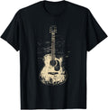 Vintage Rock Graphic Tee for Guitar Fans