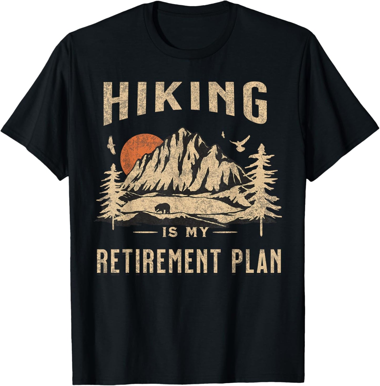 Adventure Awaits Funny Hiking Shirt