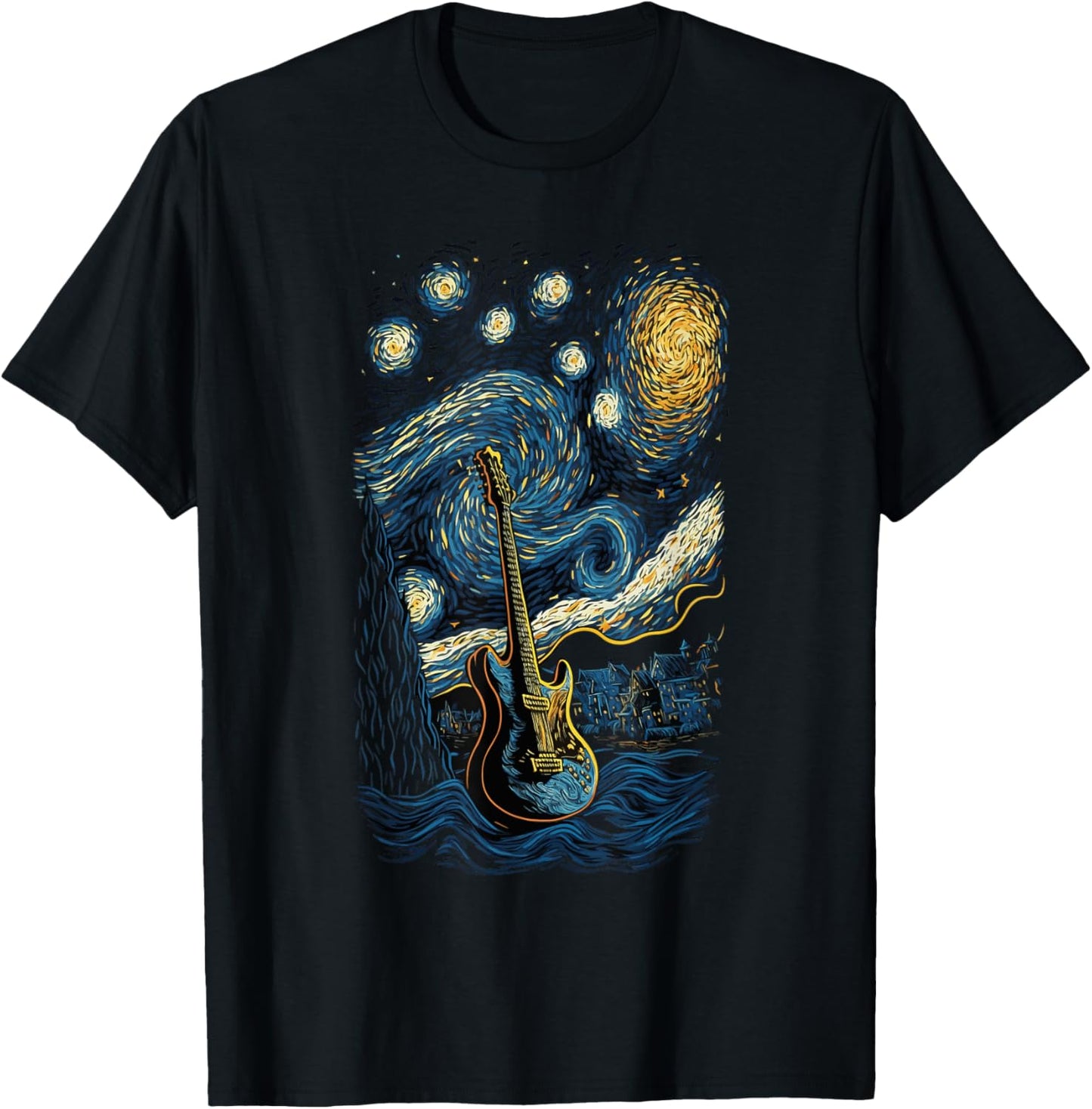 Rock Star Guitarist Tee - Nerrrdy Style!