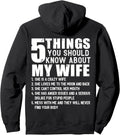 My Wife Funny Quote Hoodie