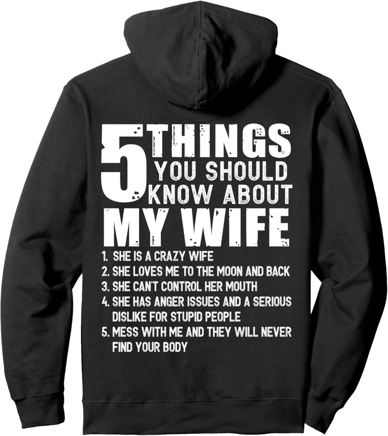 My Wife Funny Quote Hoodie