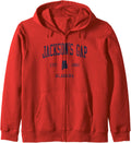 Jackson's Gap AL Vintage Athletic Sports Zip Hoodie - Retro Navy