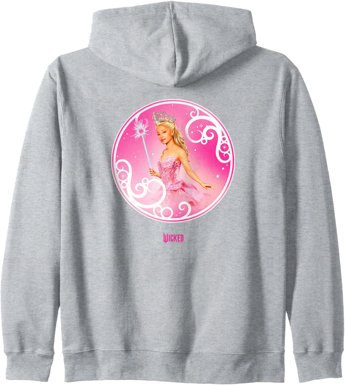Wicked Glinda Bubble Zip Hoodie - Stay Stylish!