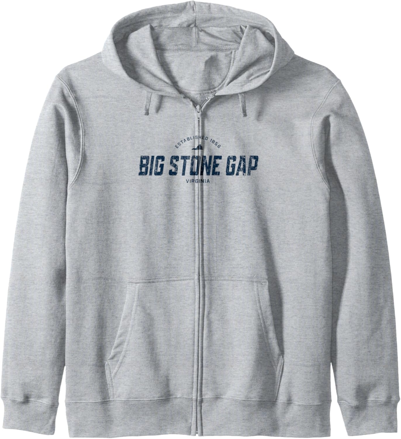Vintage VA Zip Hoodie - Big Stone Gap Style