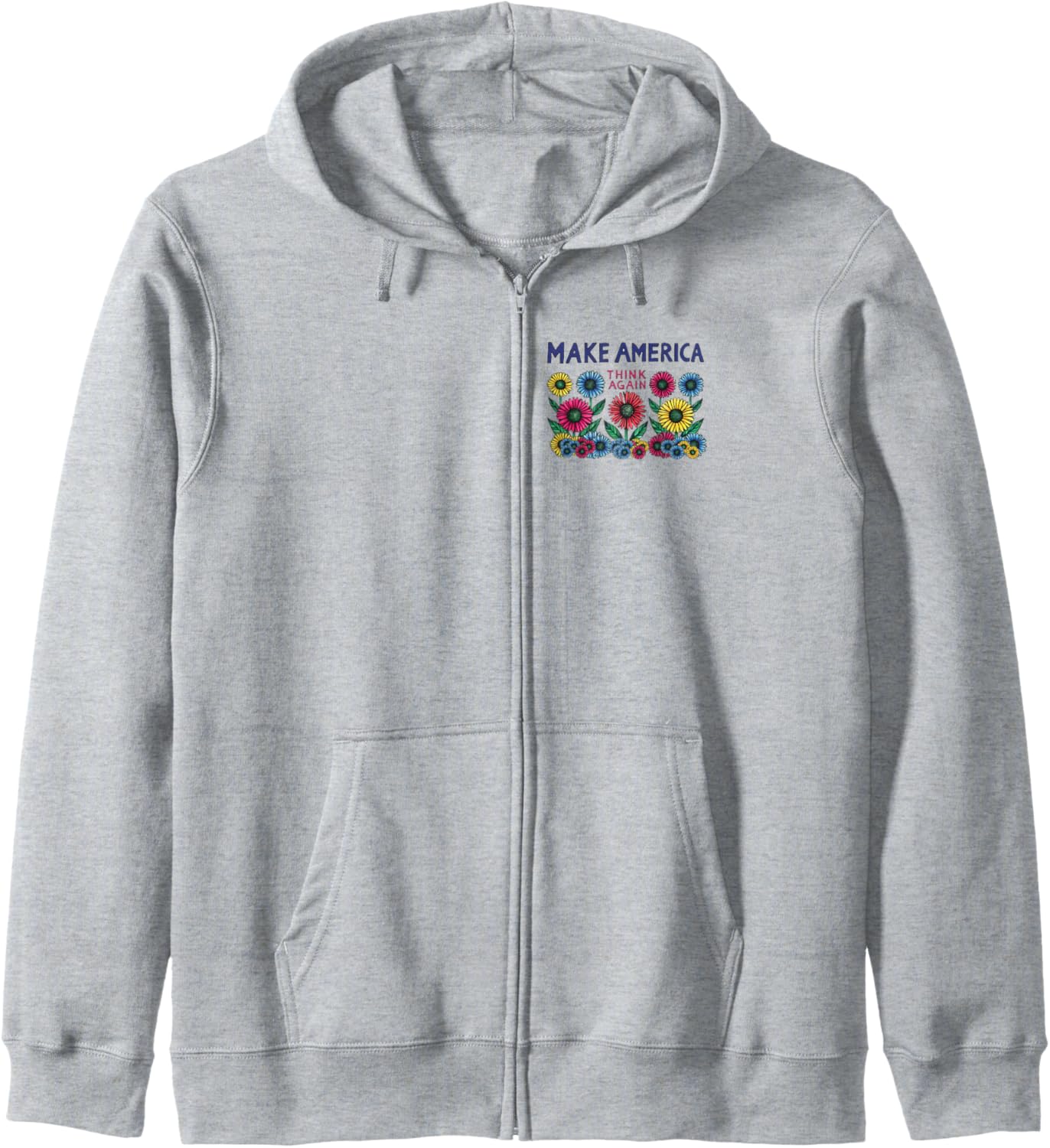 Anti-Trump Zip Hoodie - Defend Your Views!